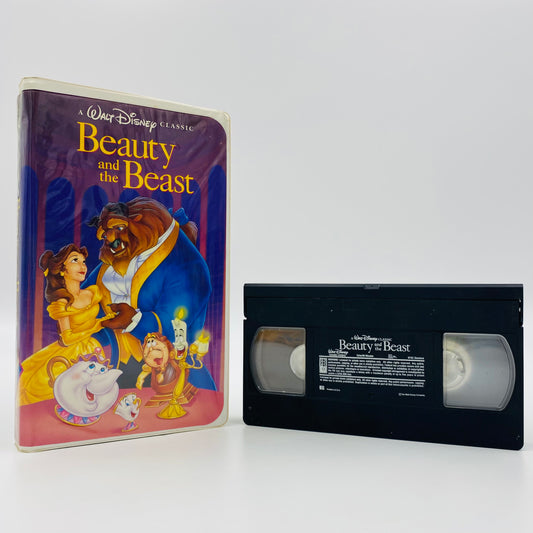 Beauty and the Beast Black Diamond VHS tape (1992) Walt Disney Home Video