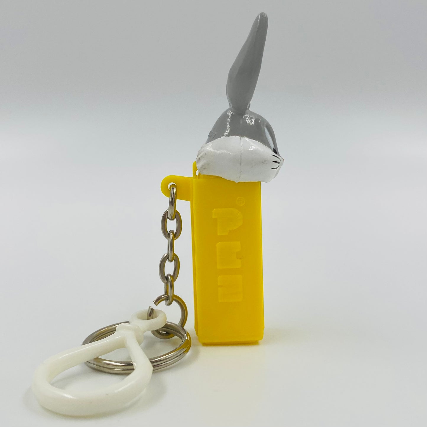 Looney Tunes Bugs Bunny mini PEZ dispenser & keychain (1999) loose