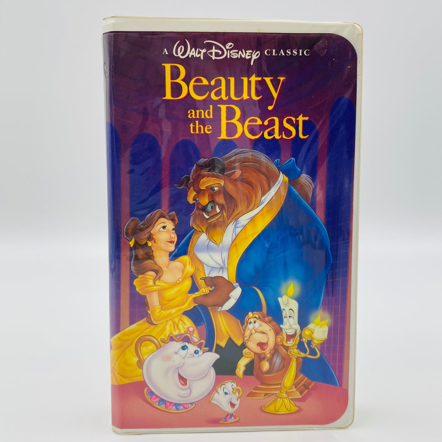 Beauty and the Beast Black Diamond VHS tape (1992) Walt Disney Home Video