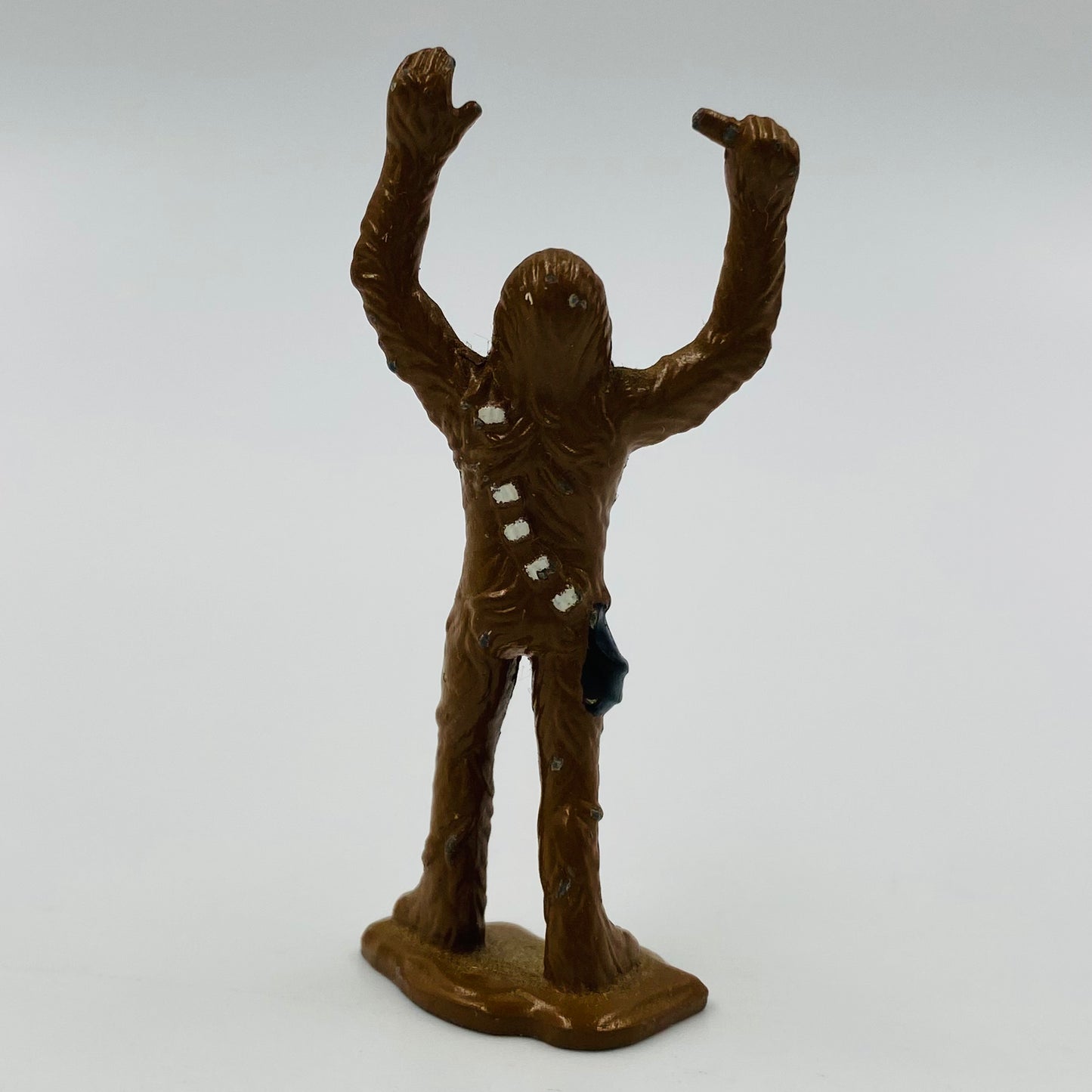 Star Wars Micro Collection Chewbacca (drawing fire) loose 2” die-cast metal figurine (1982) Kenner
