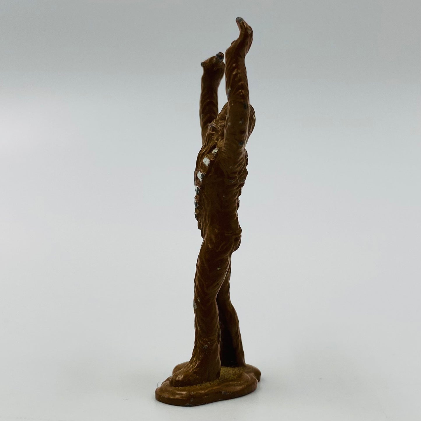 Star Wars Micro Collection Chewbacca (drawing fire) loose 2” die-cast metal figurine (1982) Kenner