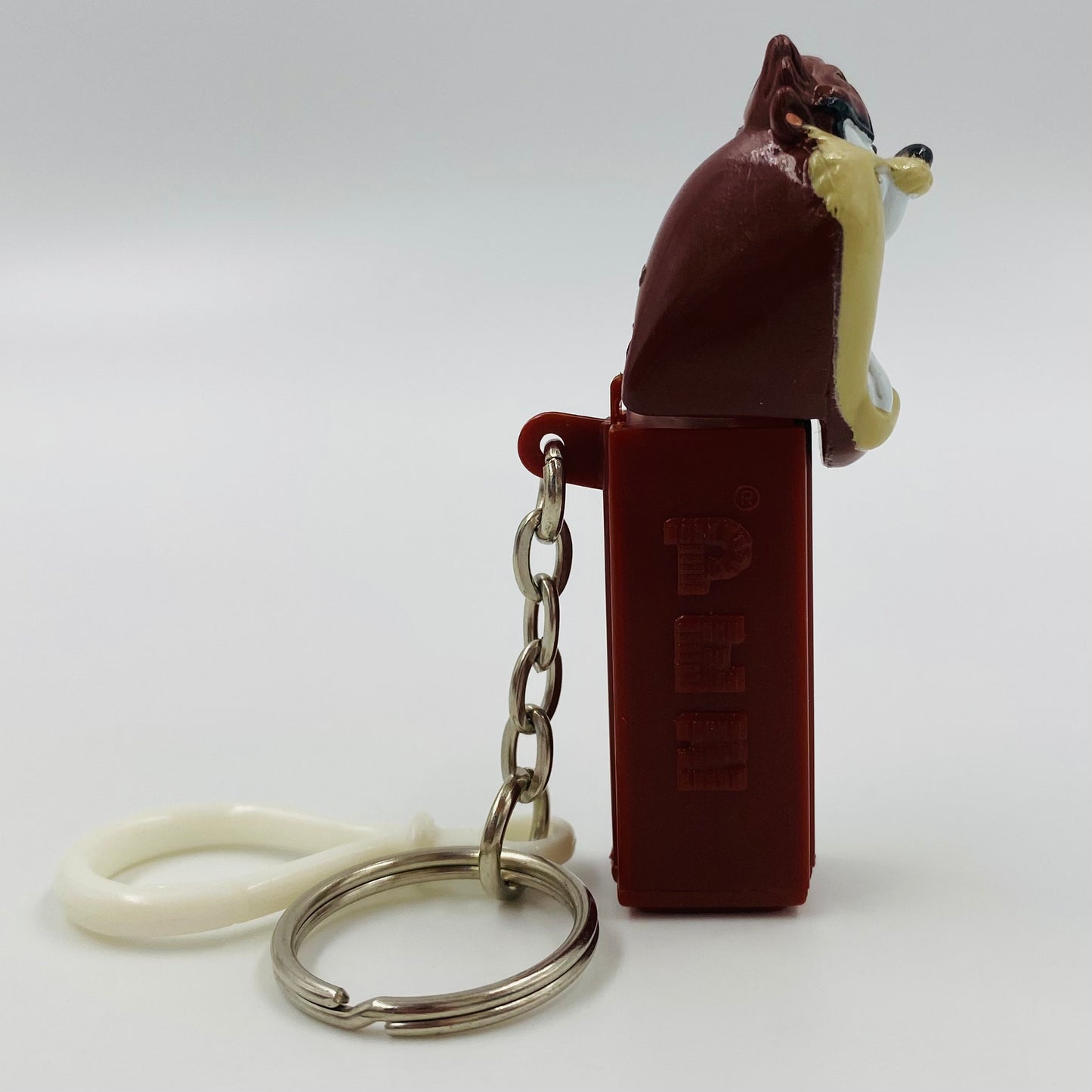 Looney Tunes Tasmanian Devil mini PEZ dispenser & keychain (1999) loose