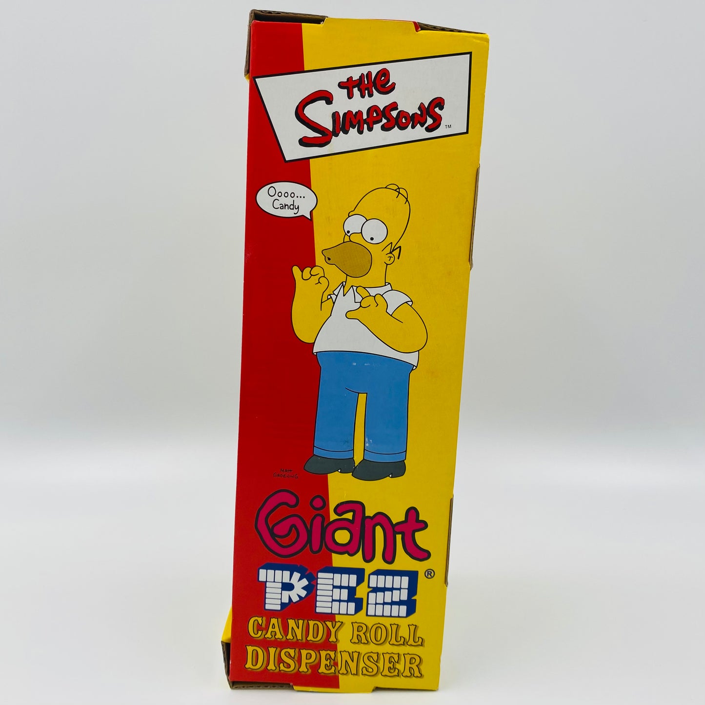 Giant The Simpsons Homer Simpson PEZ dispenser (2002) boxed China