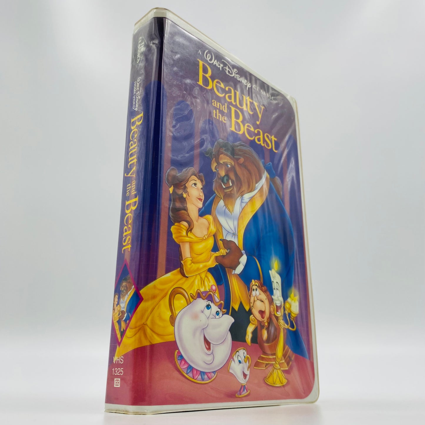 Beauty and the Beast Black Diamond VHS tape (1992) Walt Disney Home Video