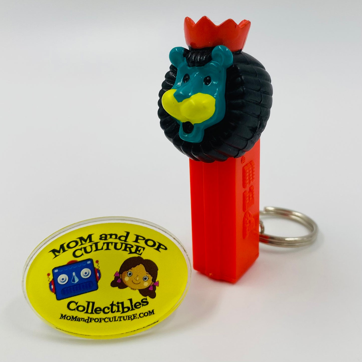 Roar the Lion mini PEZ dispenser & keychain (1999) loose