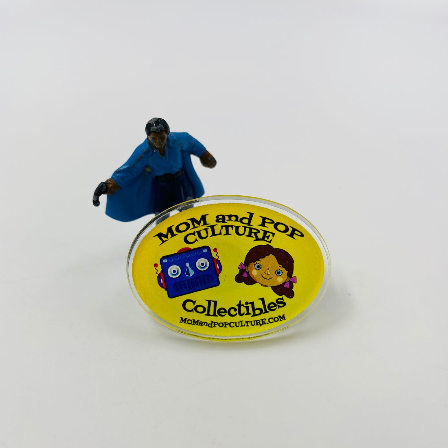 Star Wars Micro Collection Lando Calirissian loose 1.25” die-cast metal figurine (1982) Kenner