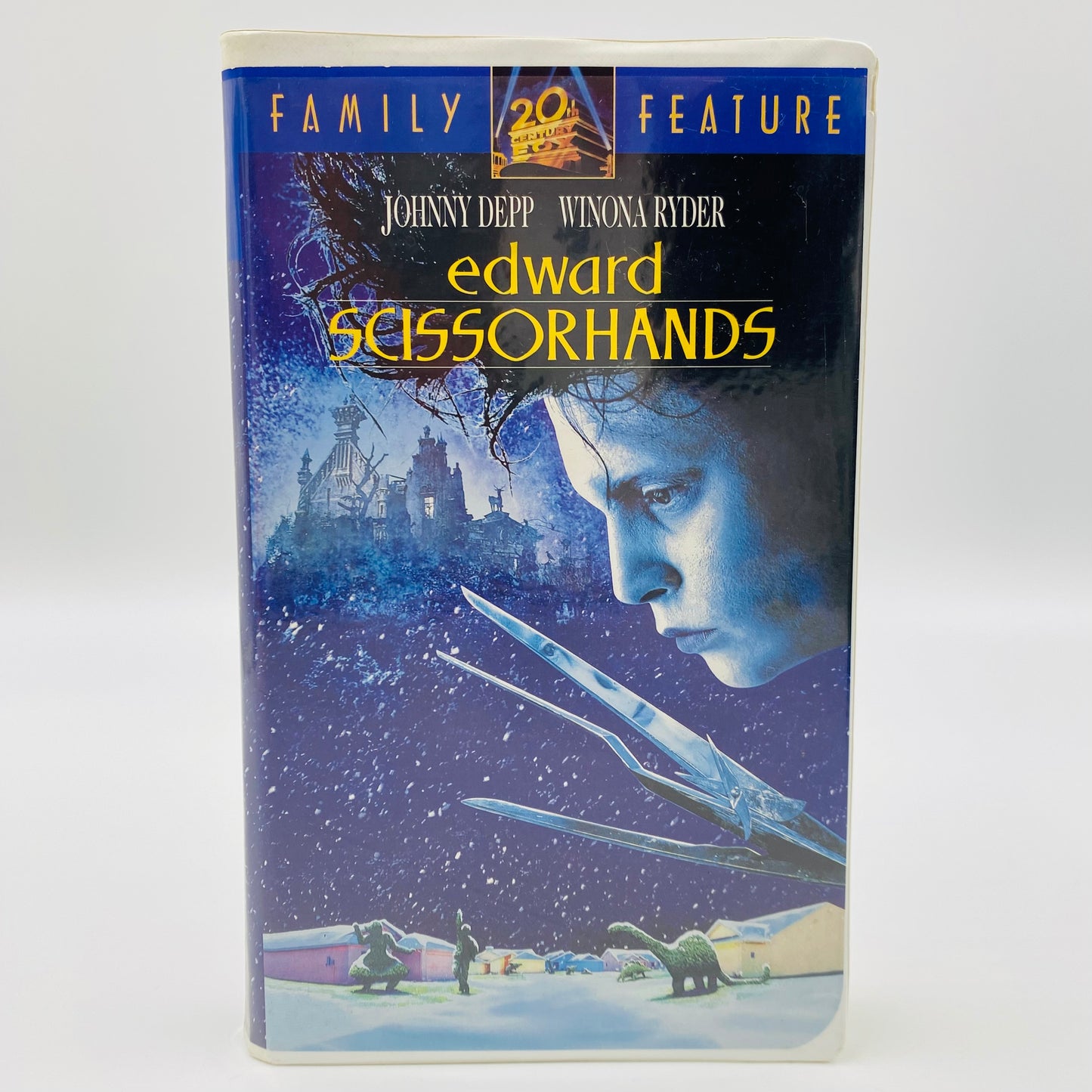 Edward Scissorhands VHS tape (1994) FoxVideo