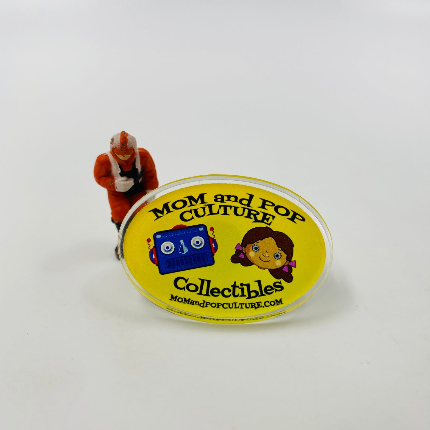 Star Wars Micro Collection X-Wing Fighter Pilot loose 1” die-cast metal figurine (1982) Kenner