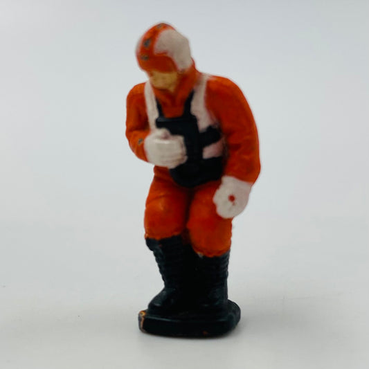 Star Wars Micro Collection X-Wing Fighter Pilot loose 1” die-cast metal figurine (1982) Kenner