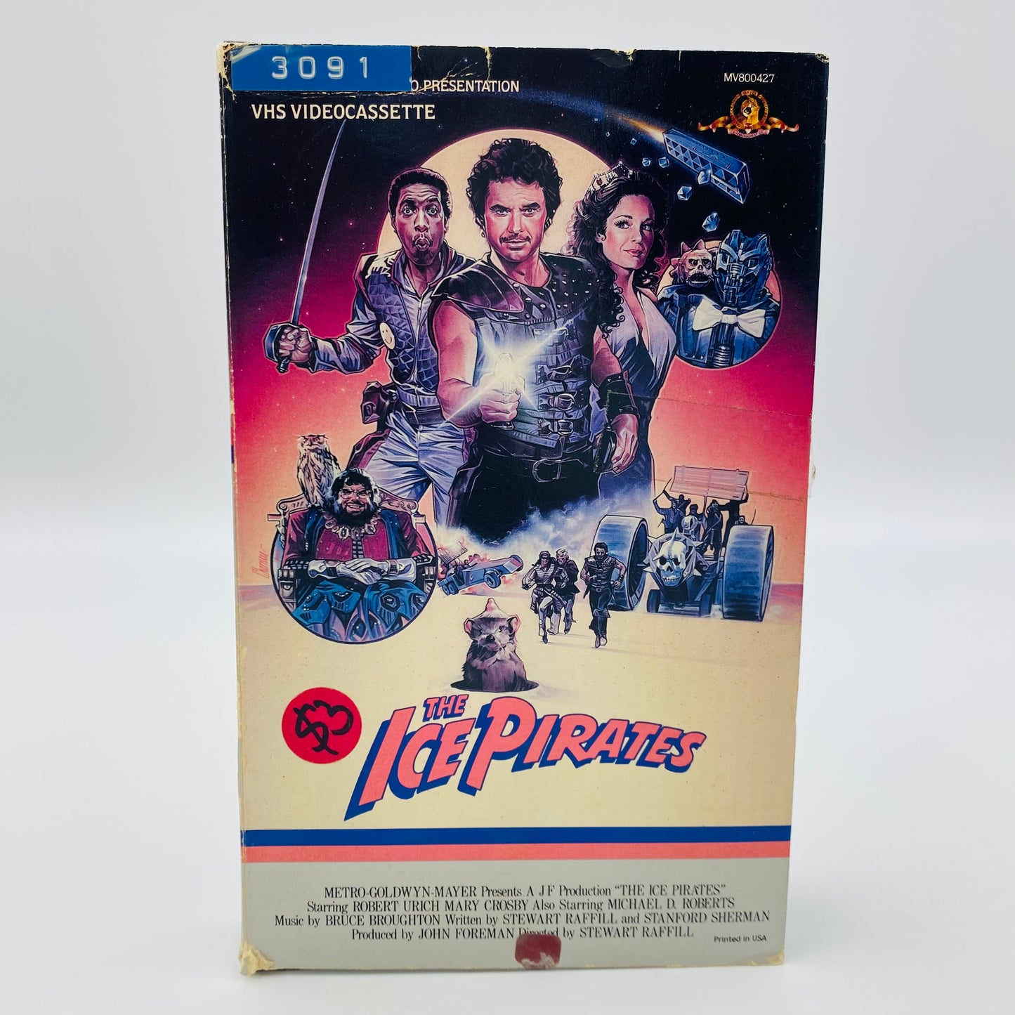 Ice Pirates VHS tape (1984) MGM/UA Home Video