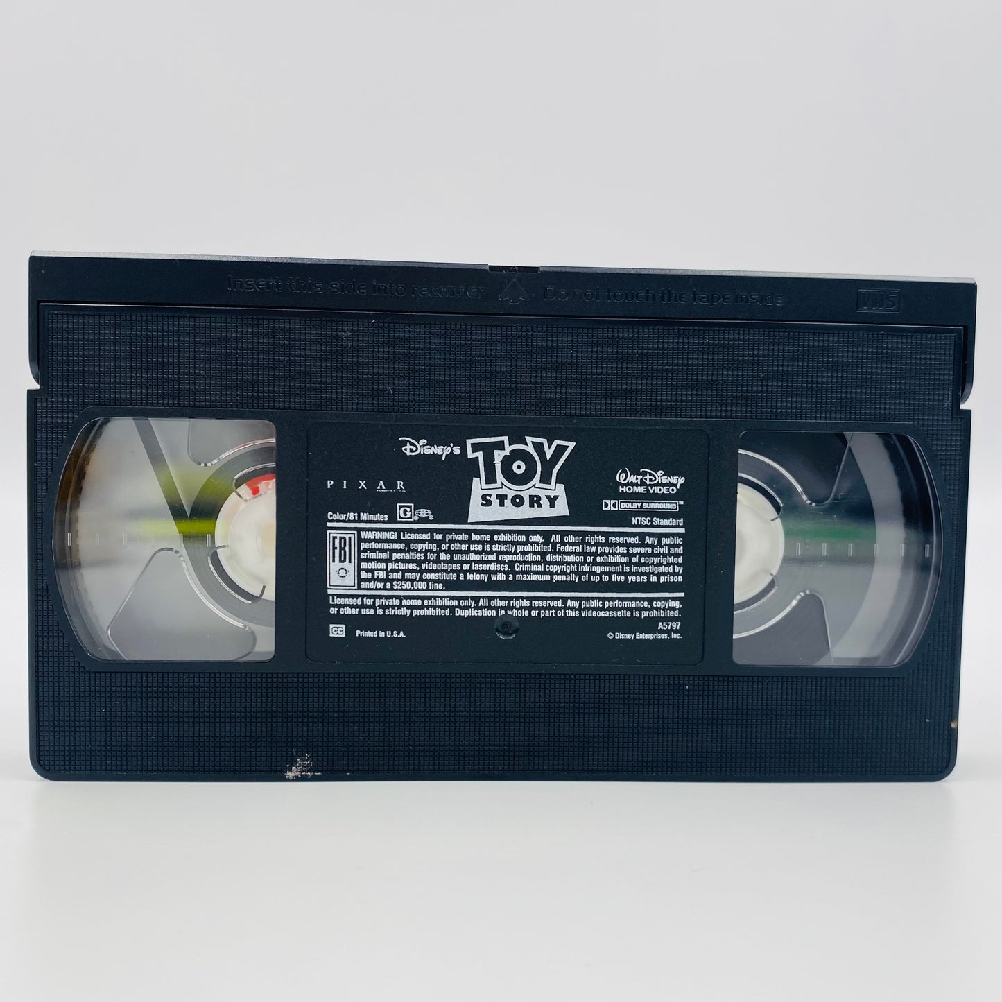 Toy Story VHS tape (1996) Walt Disney Home Video