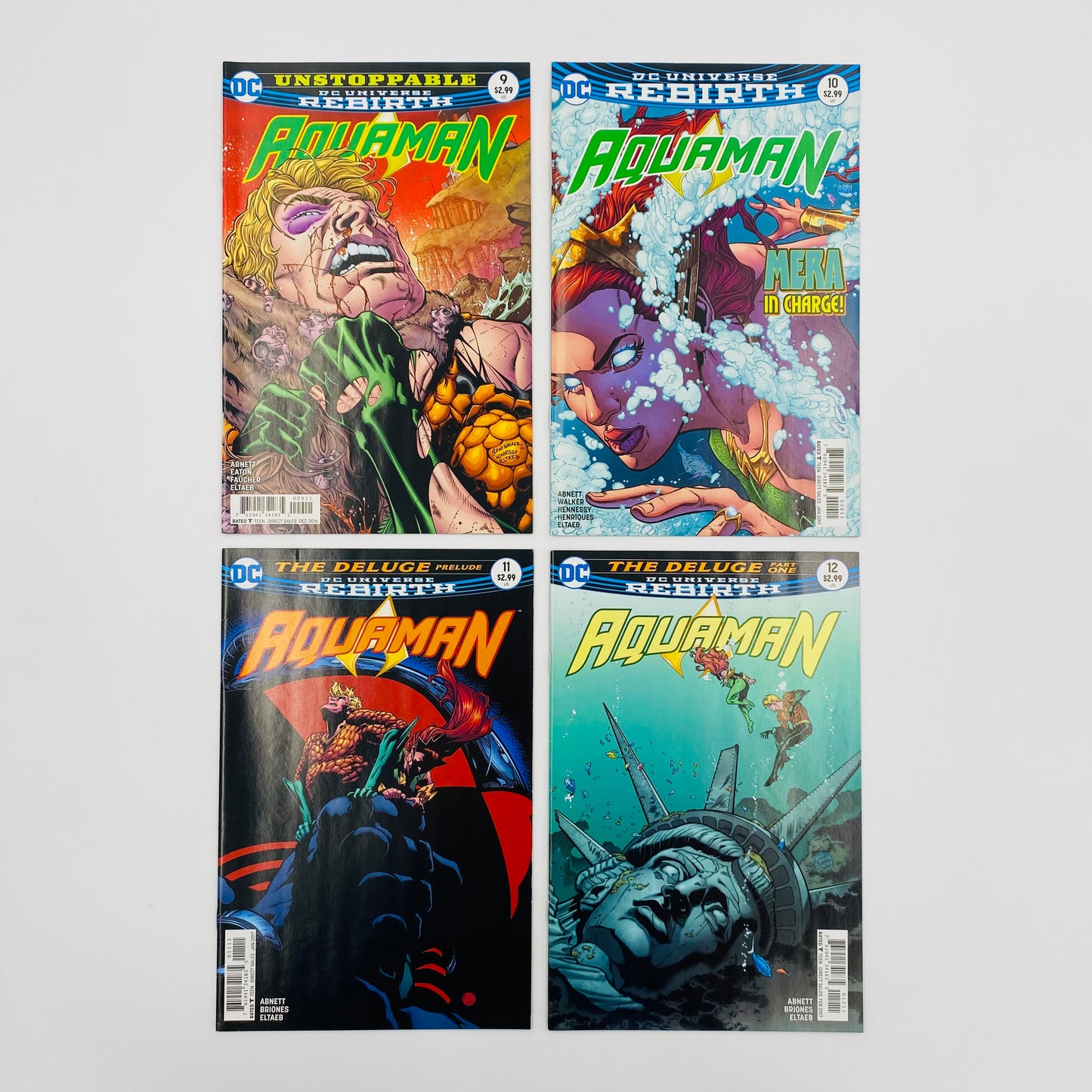 Aquaman #1-24 “DCU Rebirth” (2016-2017) DC