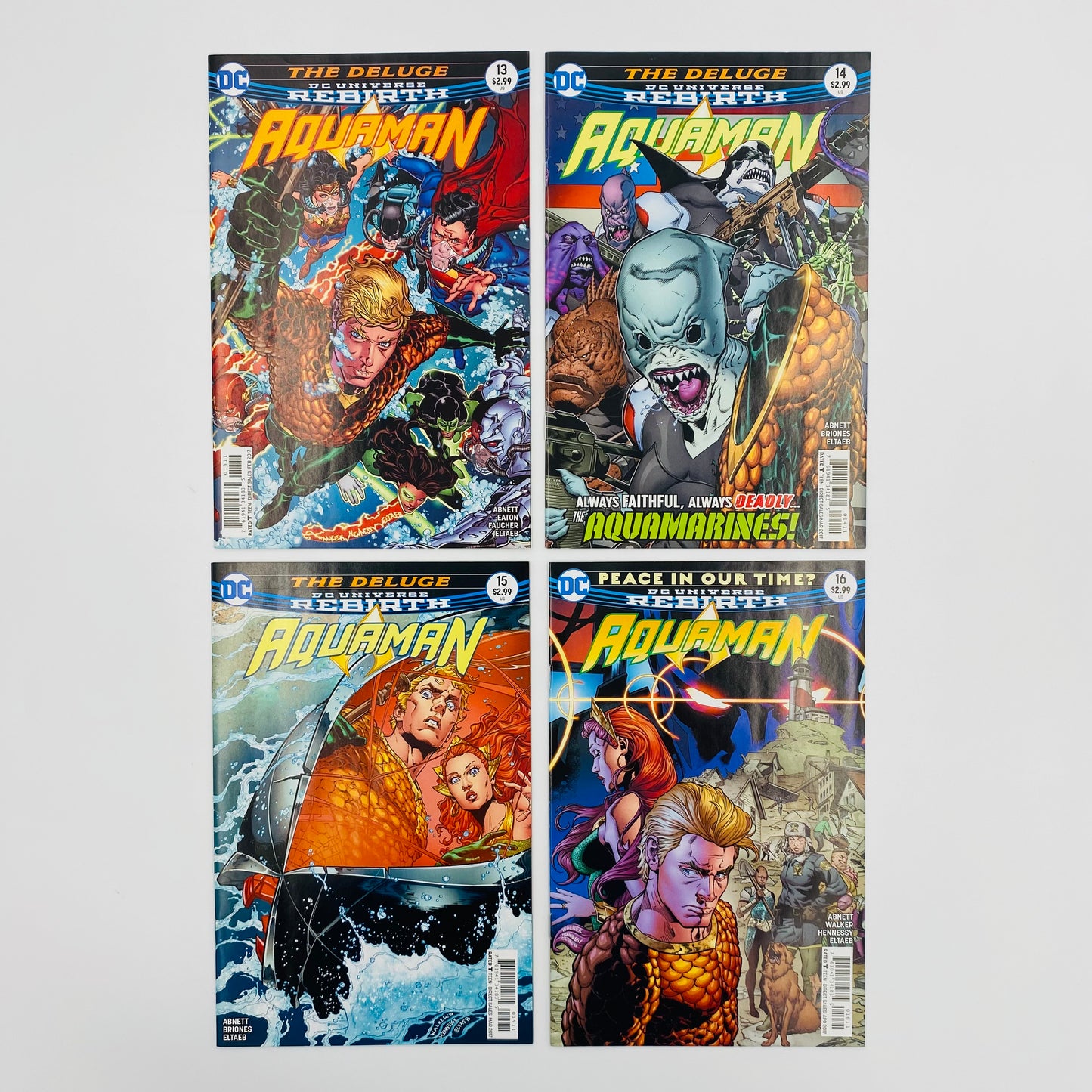 Aquaman #1-24 “DCU Rebirth” (2016-2017) DC