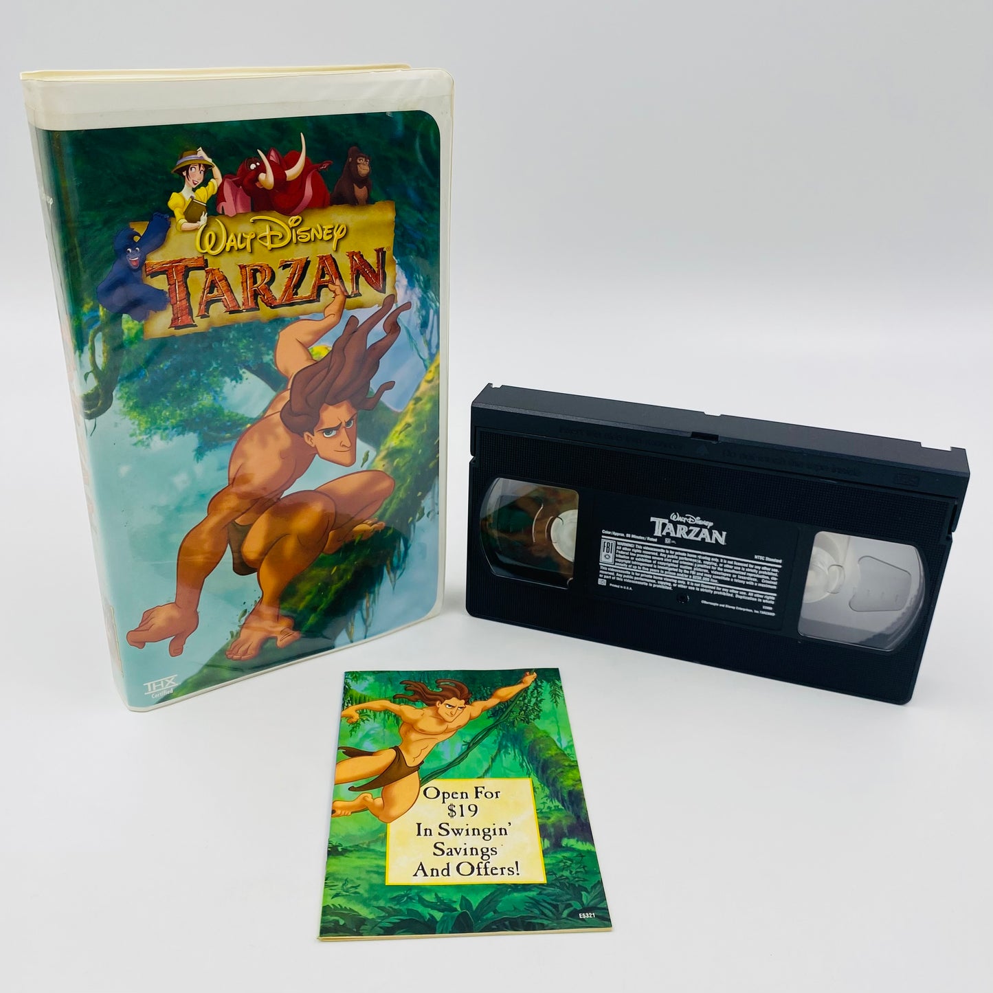 Tarzan VHS tape (2000) Walt Disney Home Video