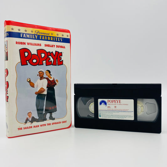 Popeye VHS tape (1996) Paramount Home Video