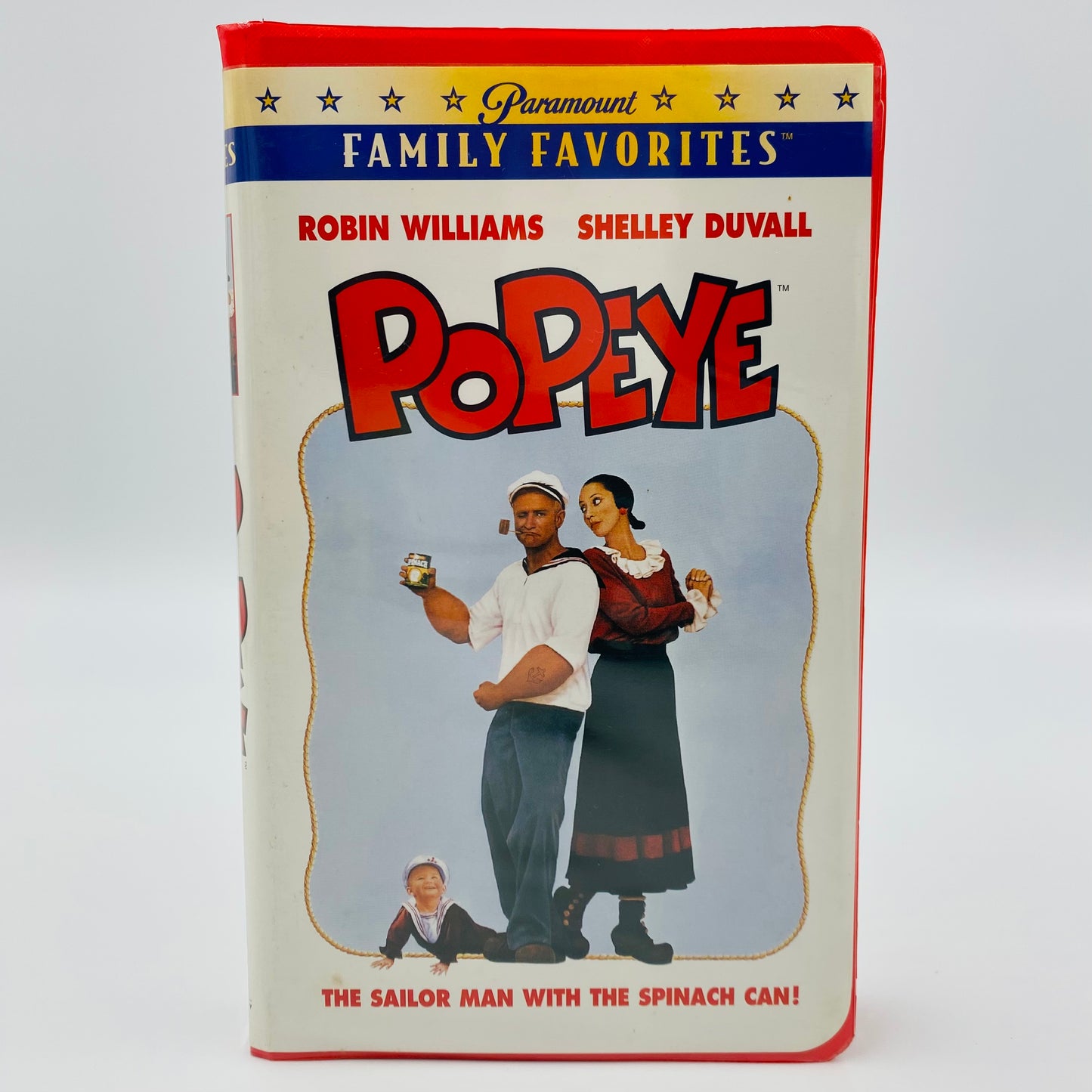 Popeye VHS tape (1996) Paramount Home Video