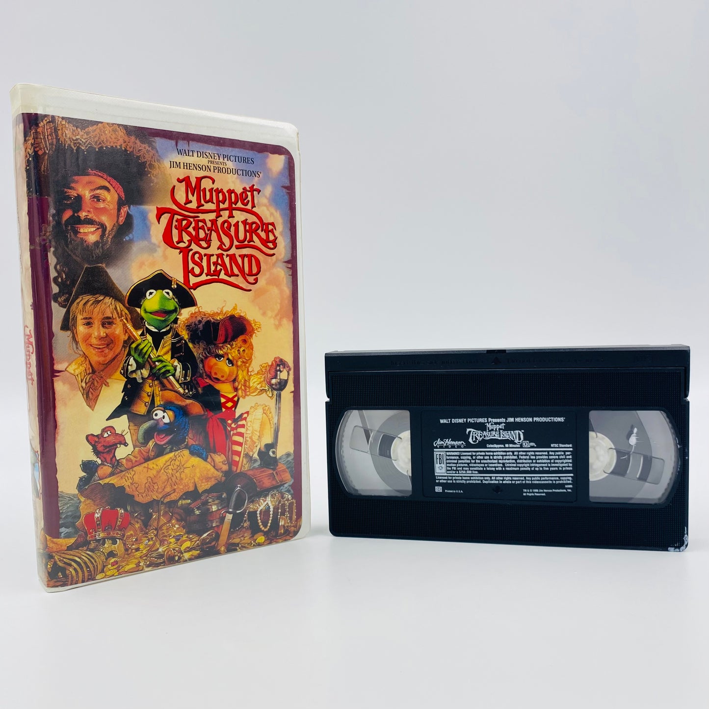 Muppet Treasure Island VHS tape (1996) Jim Henson Video