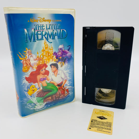 The Little Mermaid Black Diamond VHS tape (1990) Walt Disney Home Video