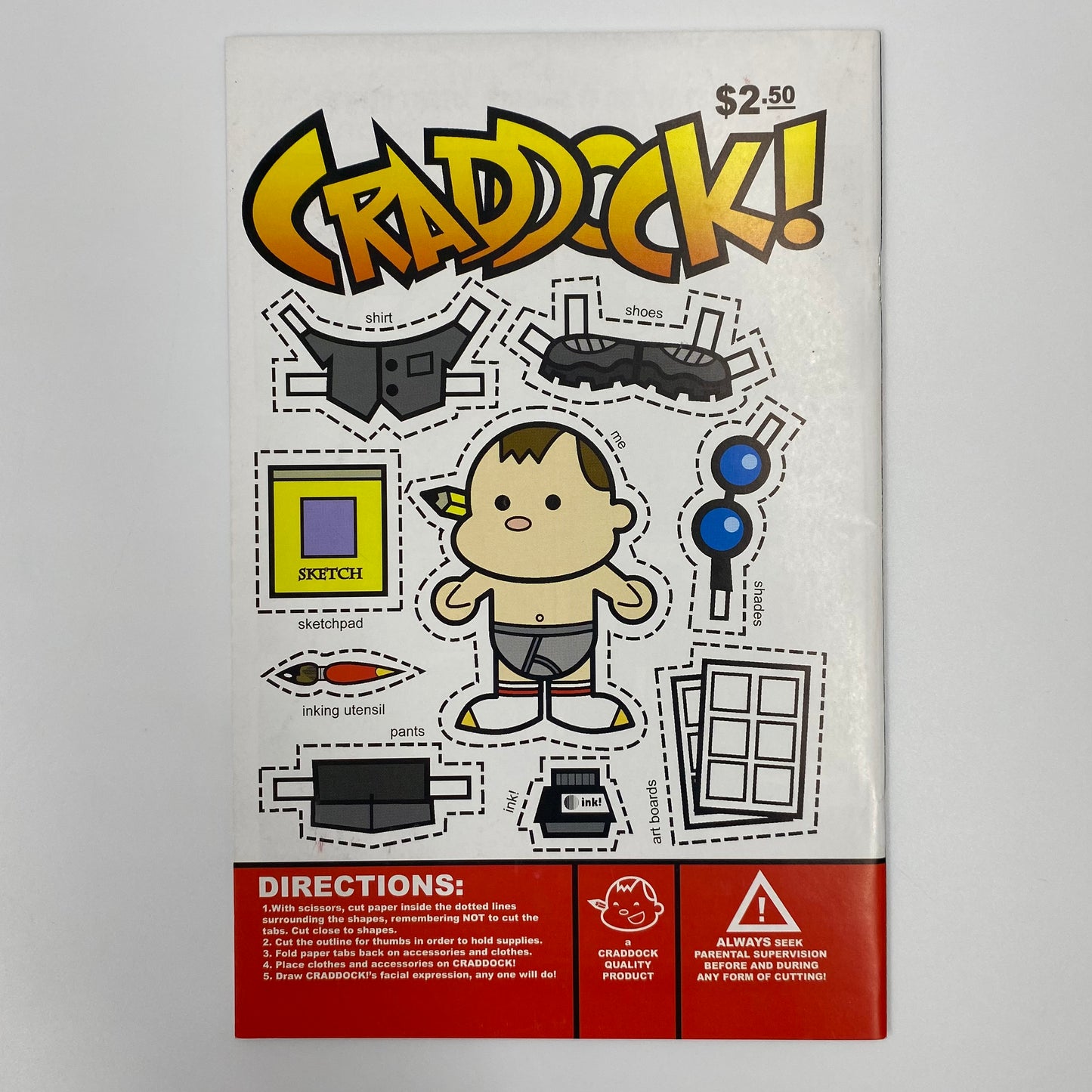 Cartoon Volcano (2004-2005) A Craddock Quality Product (FN)