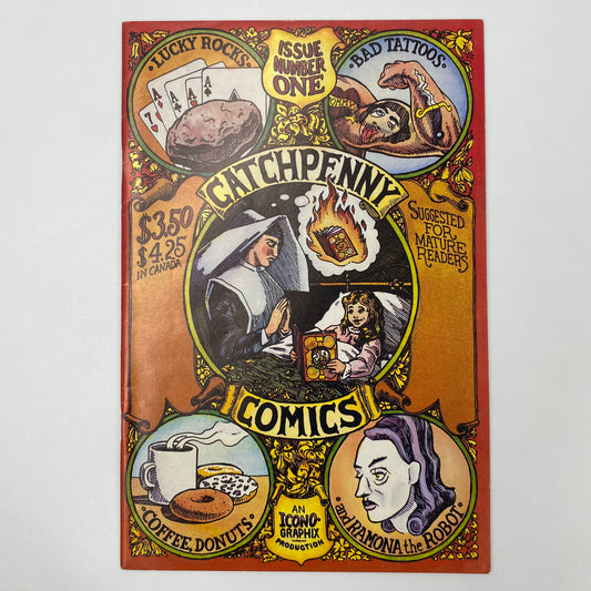 Catchpenny Comics #1 (1992) Caliber (FN-)
