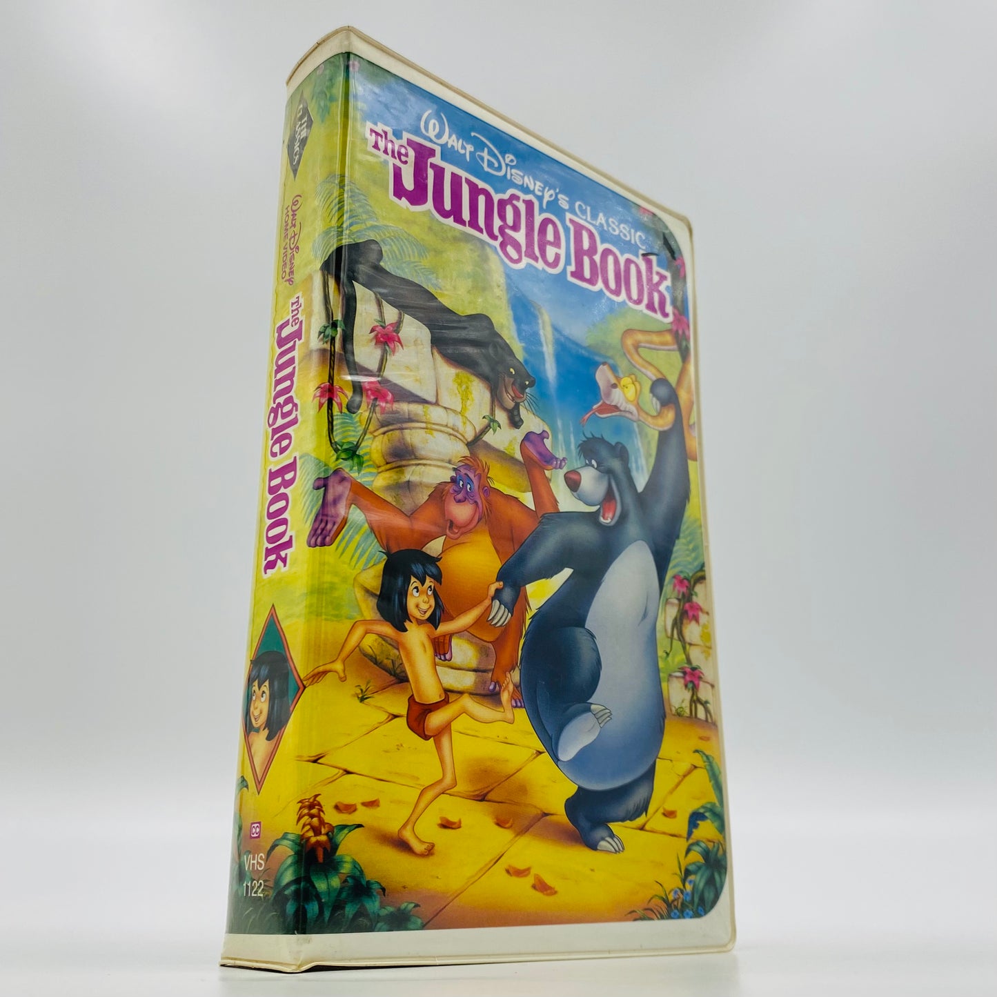 The Jungle Book Black Diamond VHS tape (1991) Walt Disney Home Video