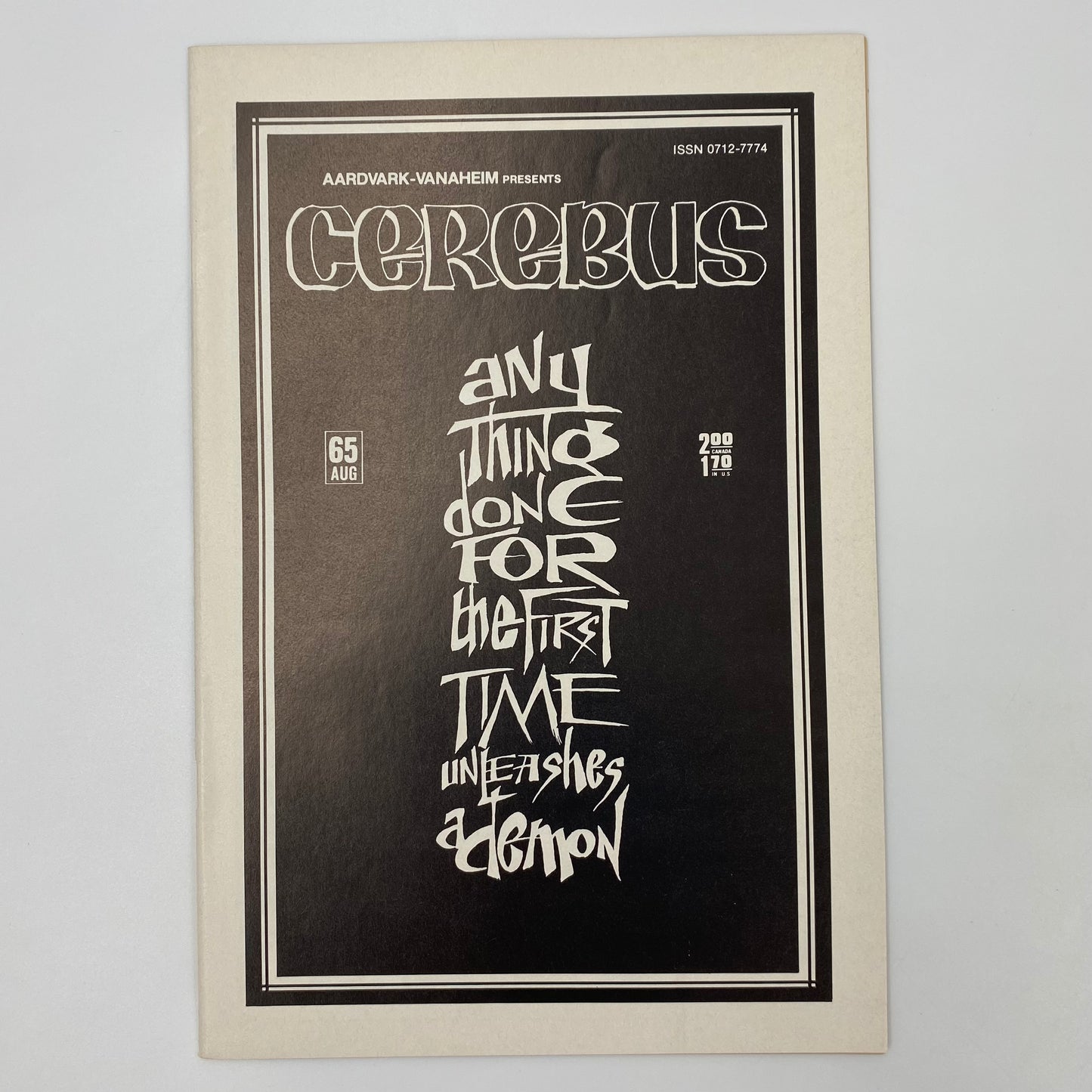 Cerebus #65 (1984) Aardvark-Vanaheim (FN)
