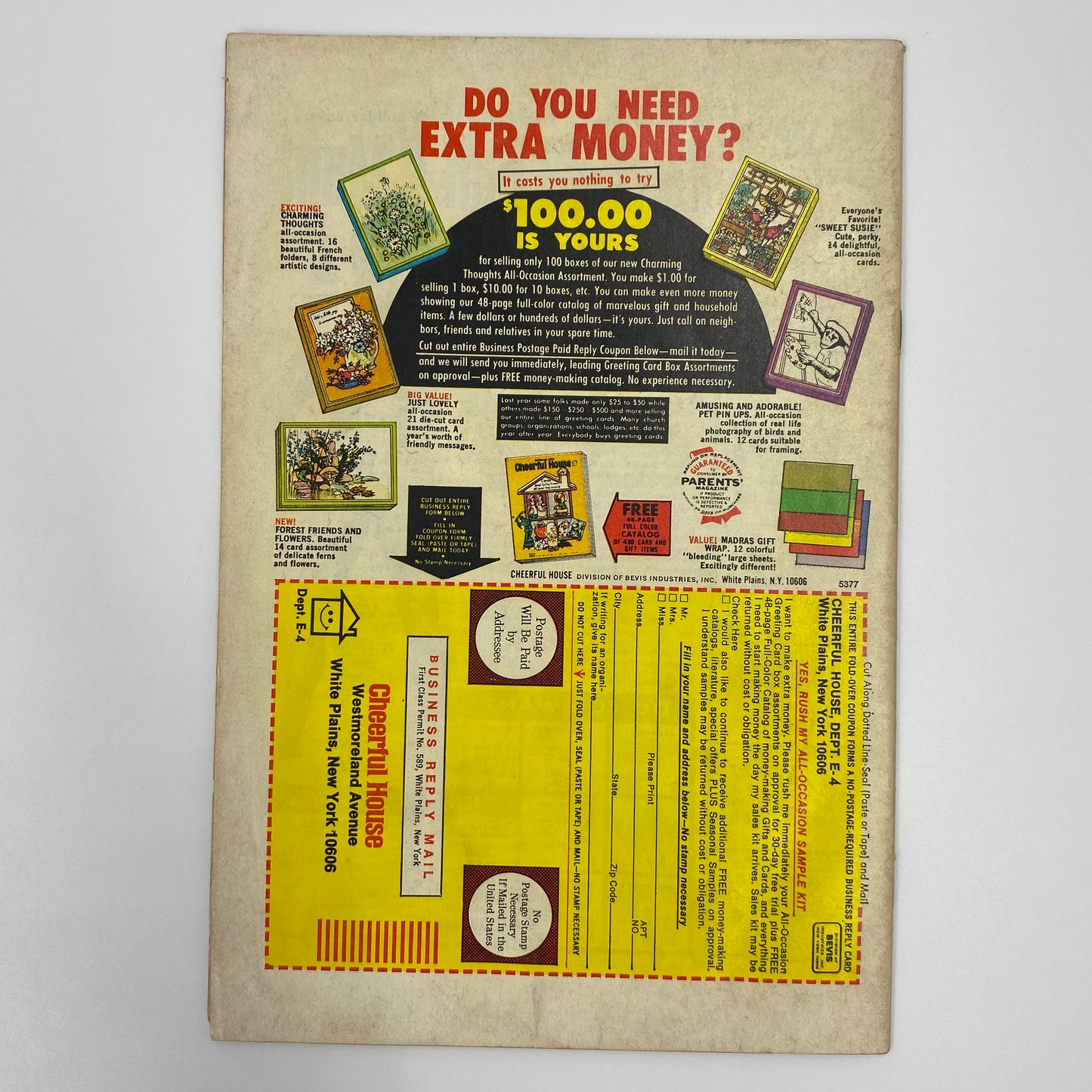 Chilling Adventures in Sorcery #5 (1974) Archie/Red Circle (VG)