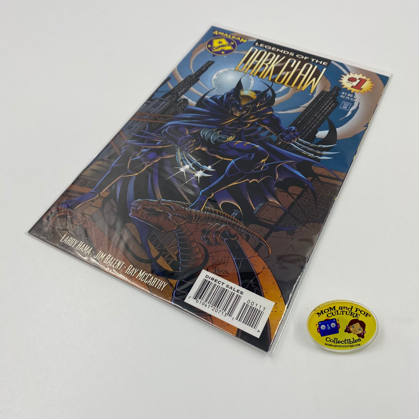 Amalgam Legends of the Dark Claw #1 (1997) DC & Marvel (FN+) BONUS: Amalgam Trading Cards promo card