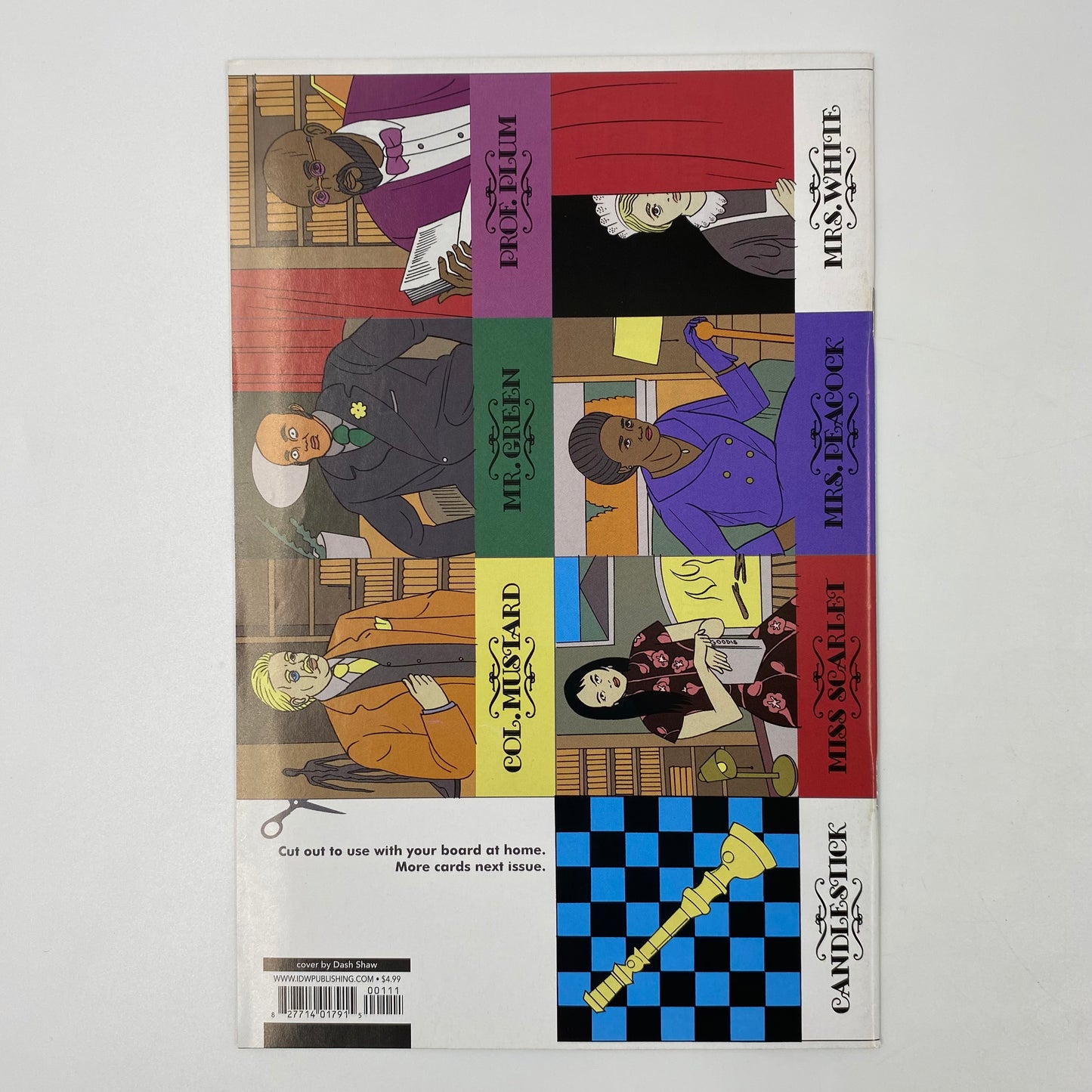 Clue Candlestick #1-3 (2019) IDW (VF+,VF-,VF)
