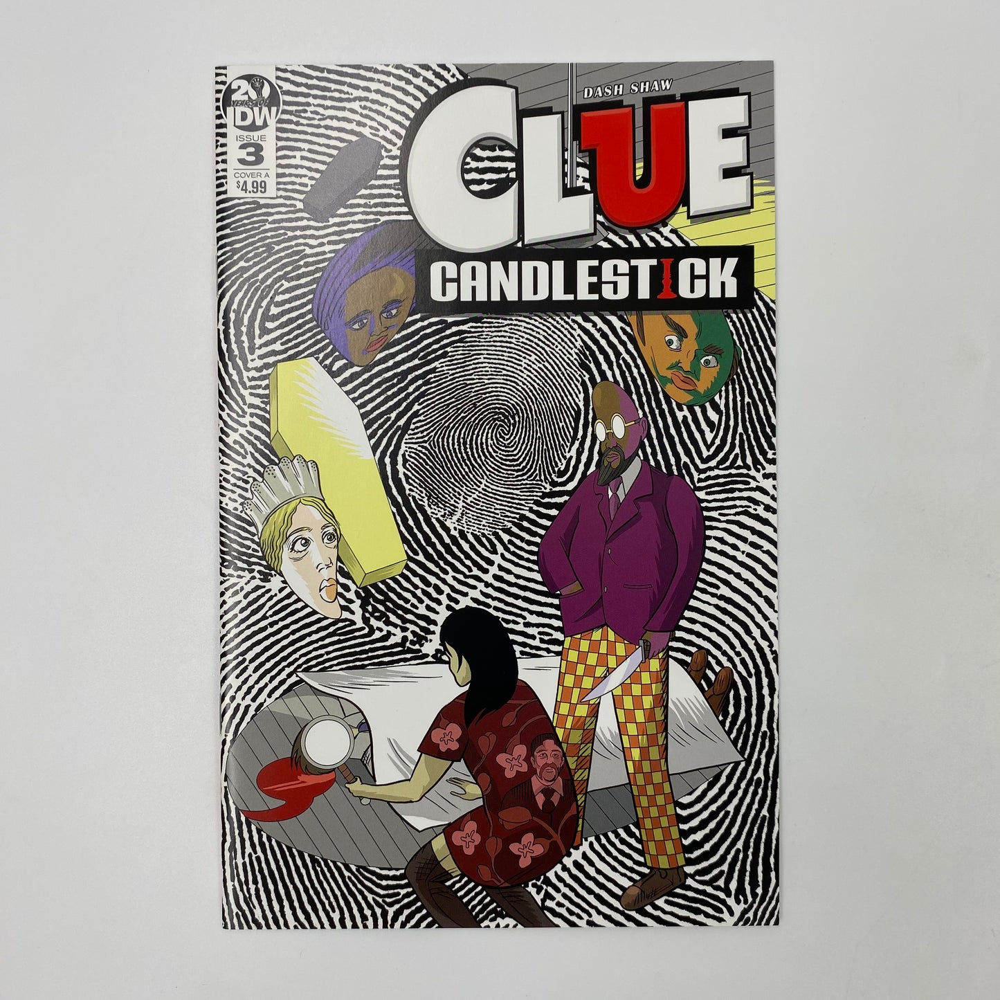Clue Candlestick #1-3 (2019) IDW (VF+,VF-,VF)