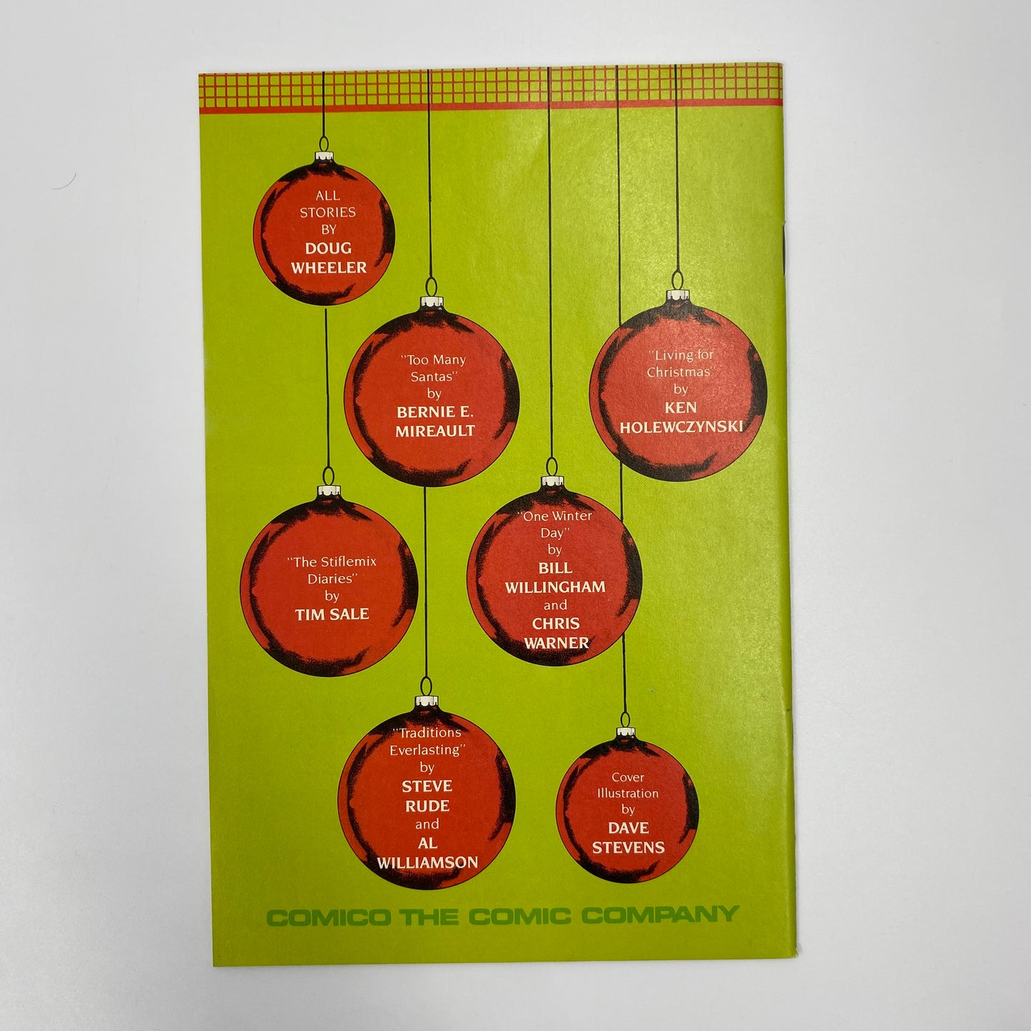 Comico Christmas Special #1 (1988) Comico (VF-)