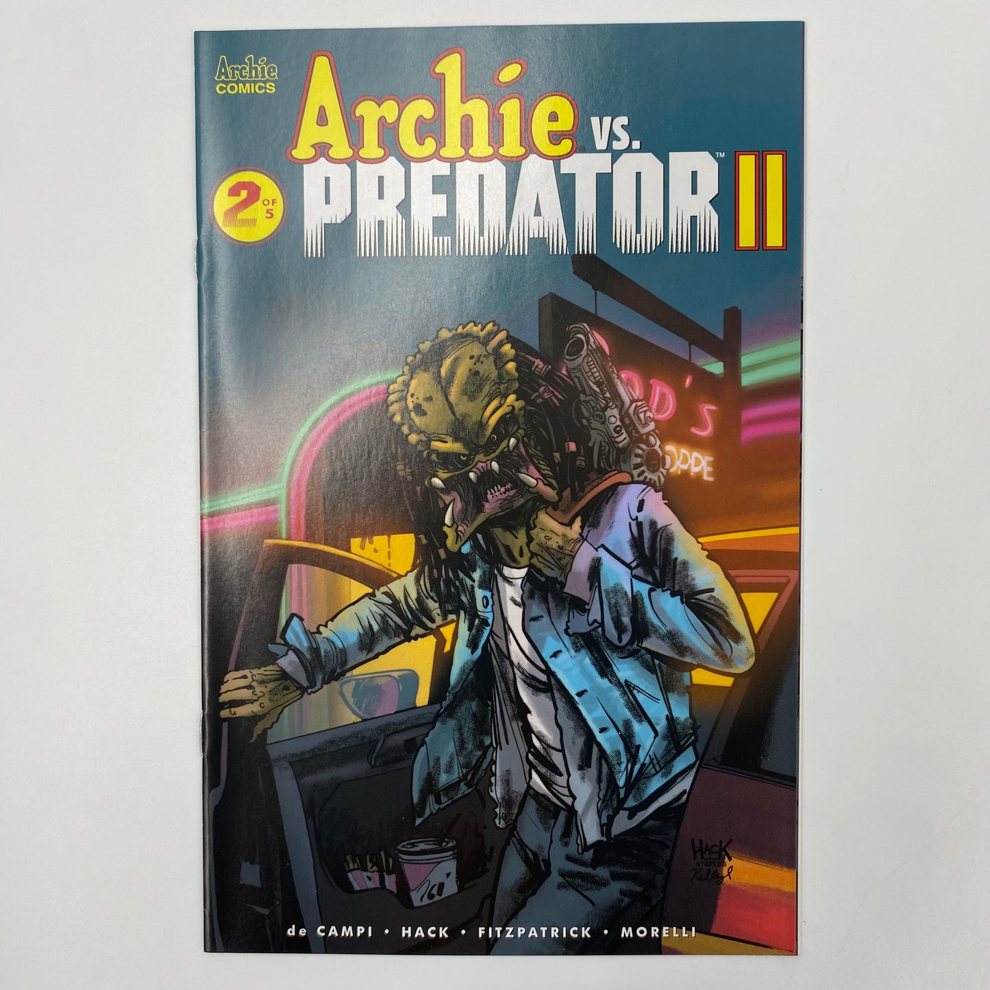 Archie VS Predator II #1-5 (2019-2025) Archie (VF-, VF-, VF-, VF-, FN+)