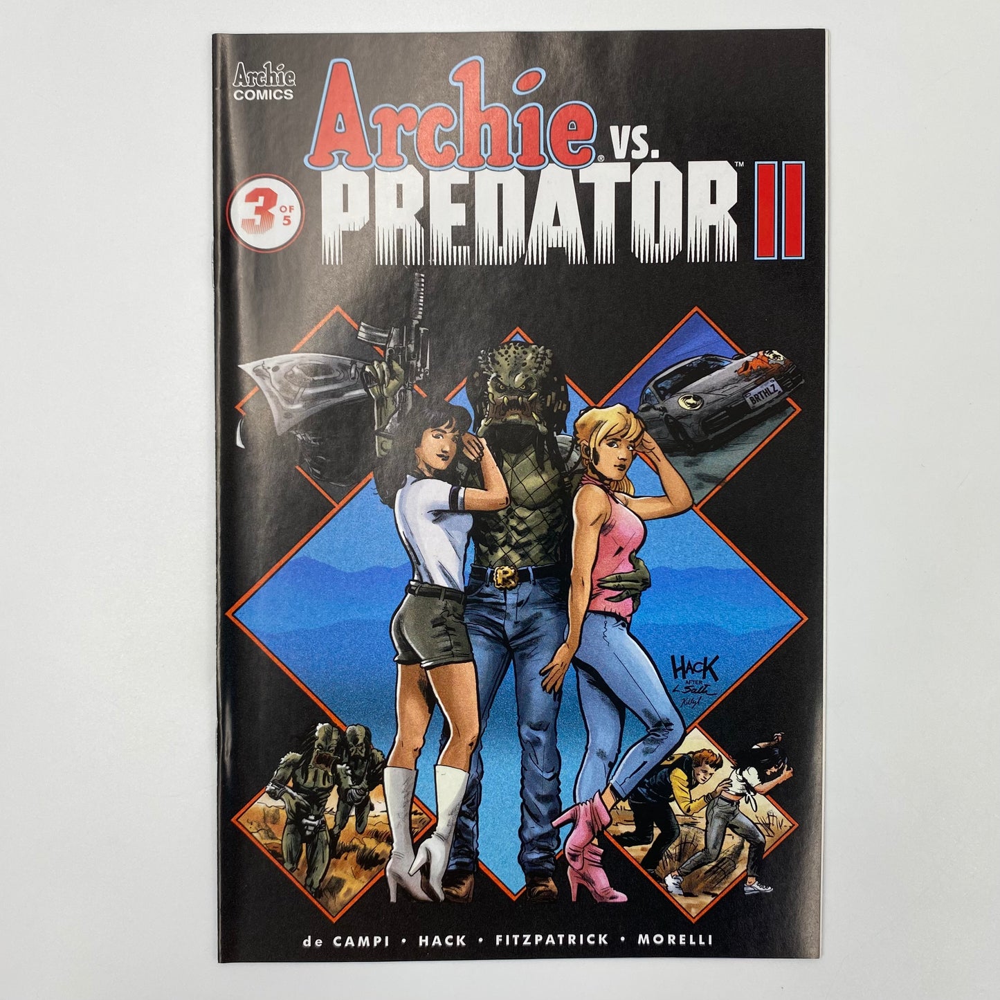 Archie VS Predator II #1-5 (2019-2025) Archie (VF-, VF-, VF-, VF-, FN+)