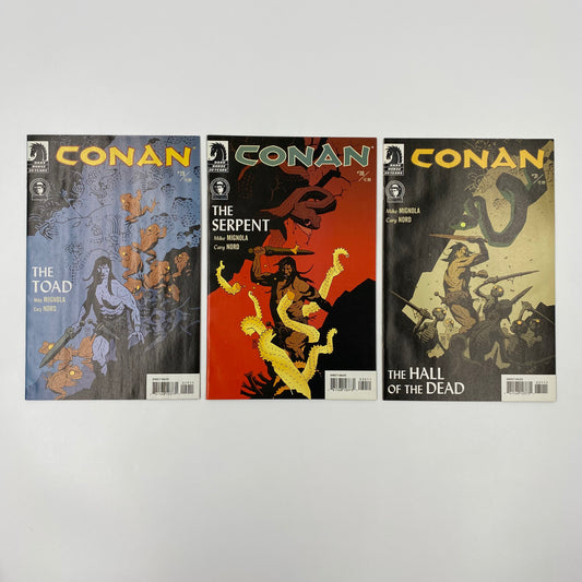 Conan #29B-31B (2006) Dark Horse (FN+, VF, VF)