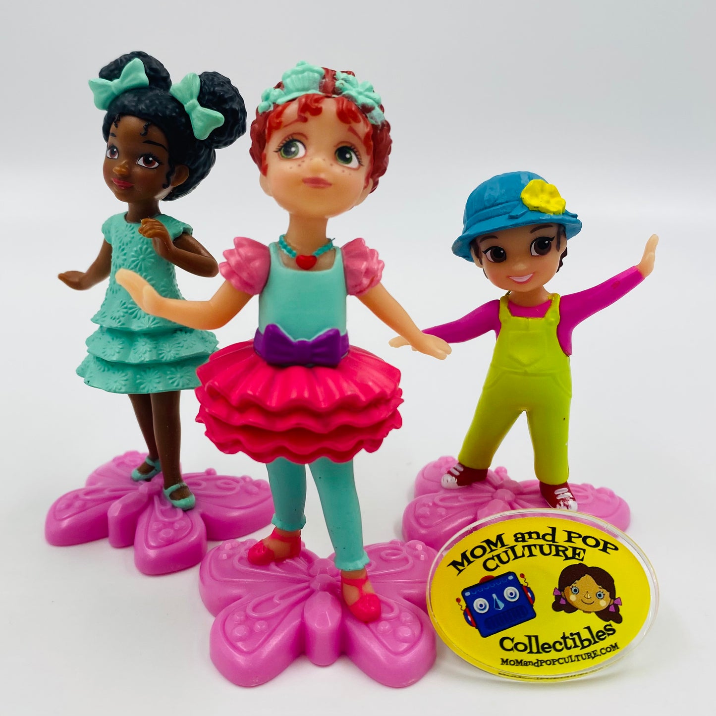 Fancy Nancy 3-piece figurine set (2019) Jakks Pacific
