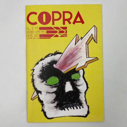 Copra #1 2nd printing numbered edition (2012) Copra (VF+) SIGNED & NUMBERED
