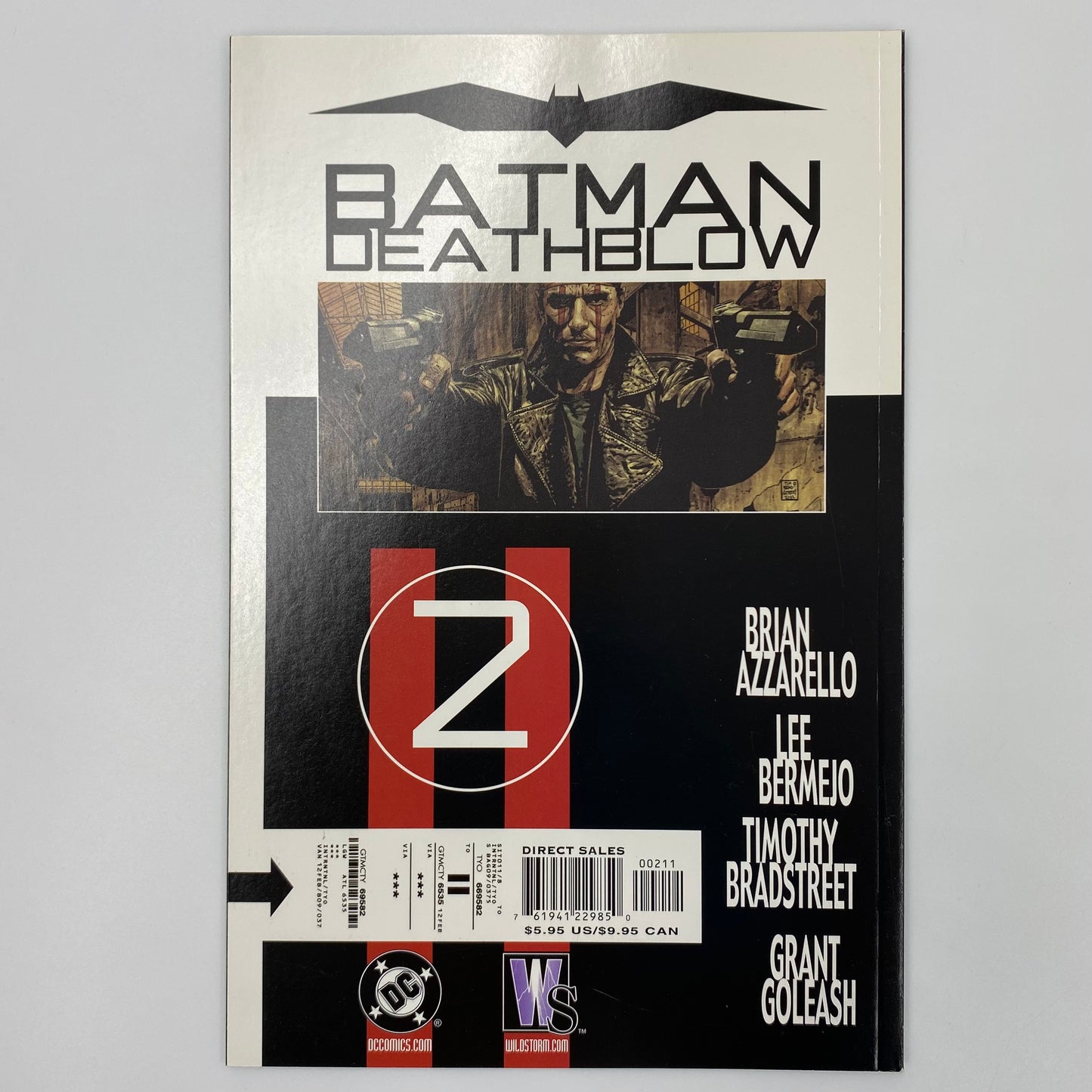 Batman Deathblow After the Fire #1-3 (2002) DC/Wildstorm (VF+)