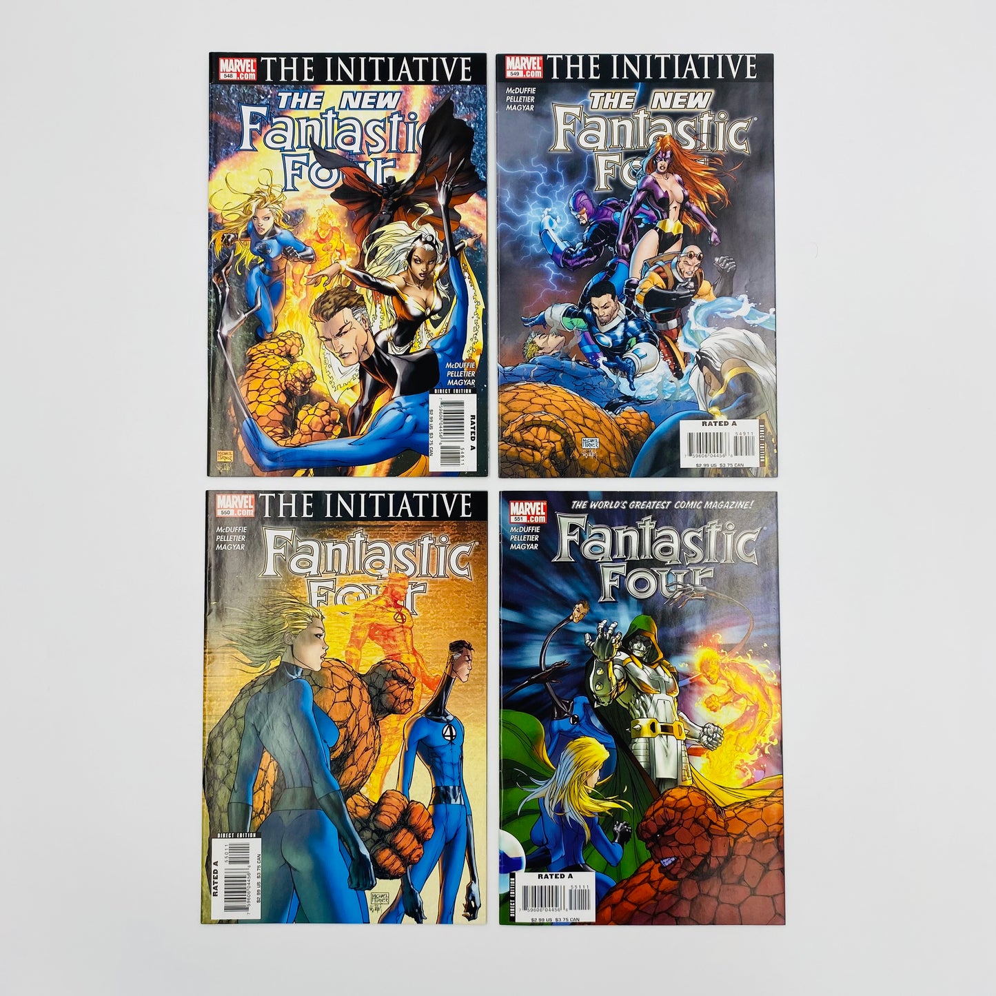 Fantastic Four #544-553 (2007-2008) Marvel