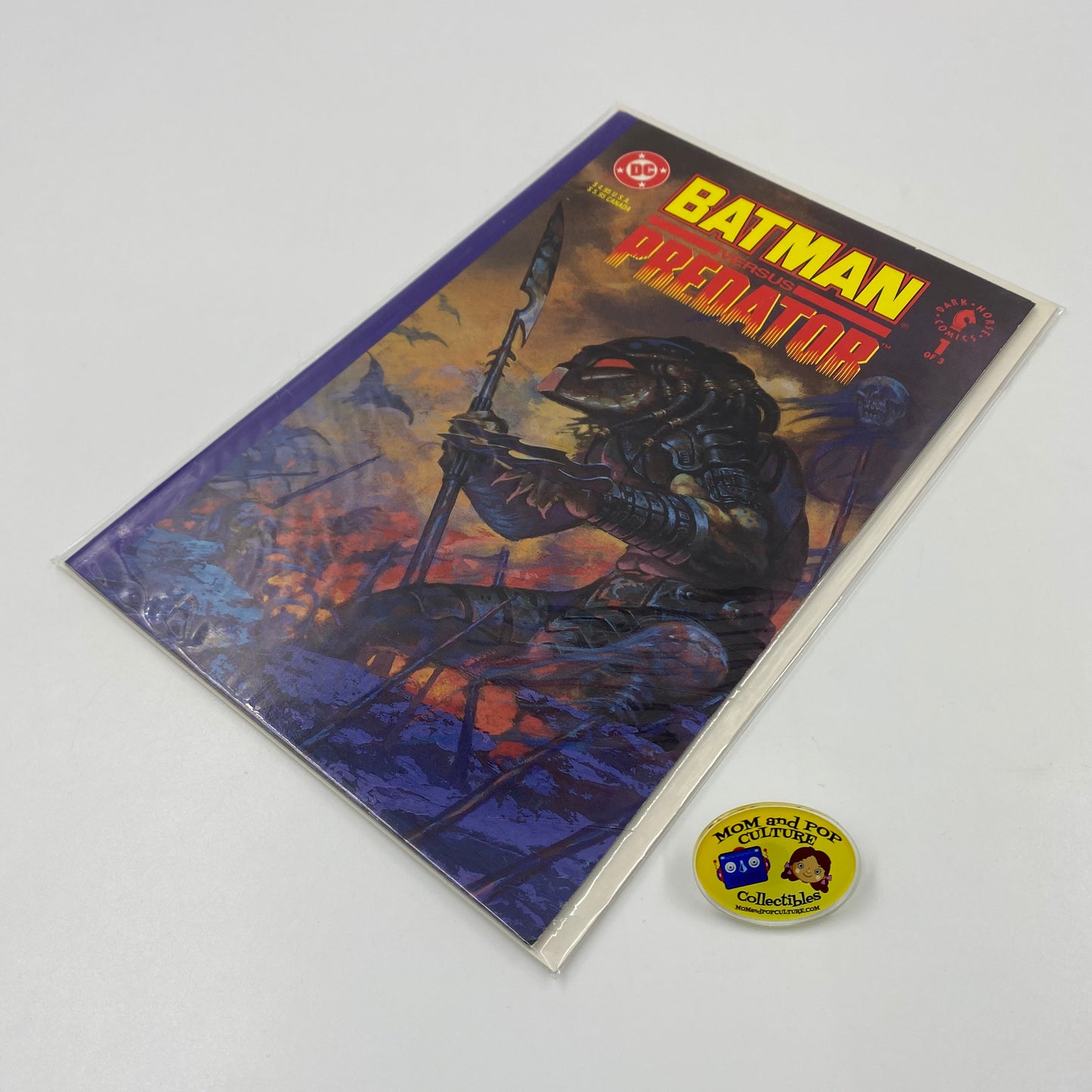 Batman VS Predator #1B (1991) DC & Dark Horse (VG+)