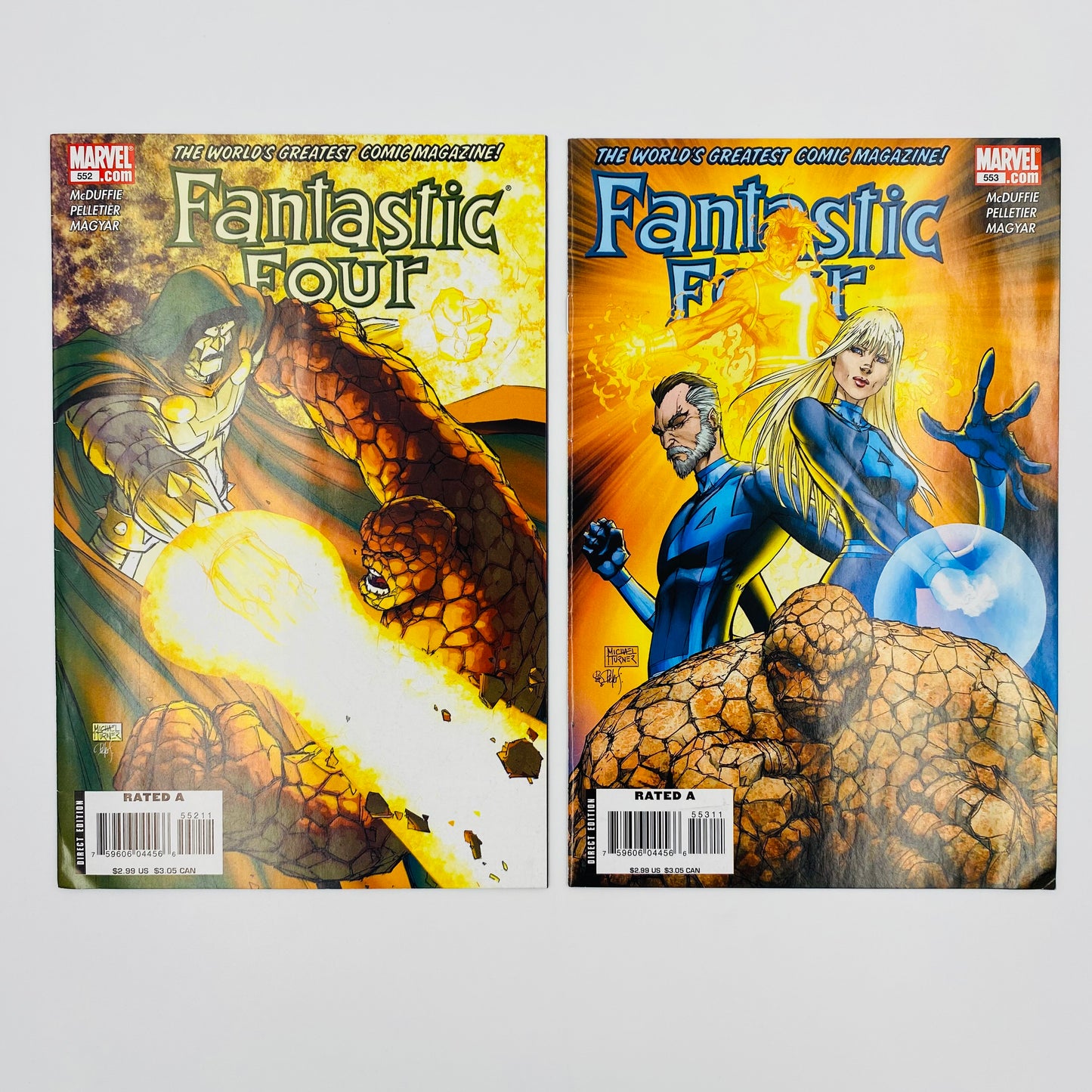 Fantastic Four #544-553 (2007-2008) Marvel