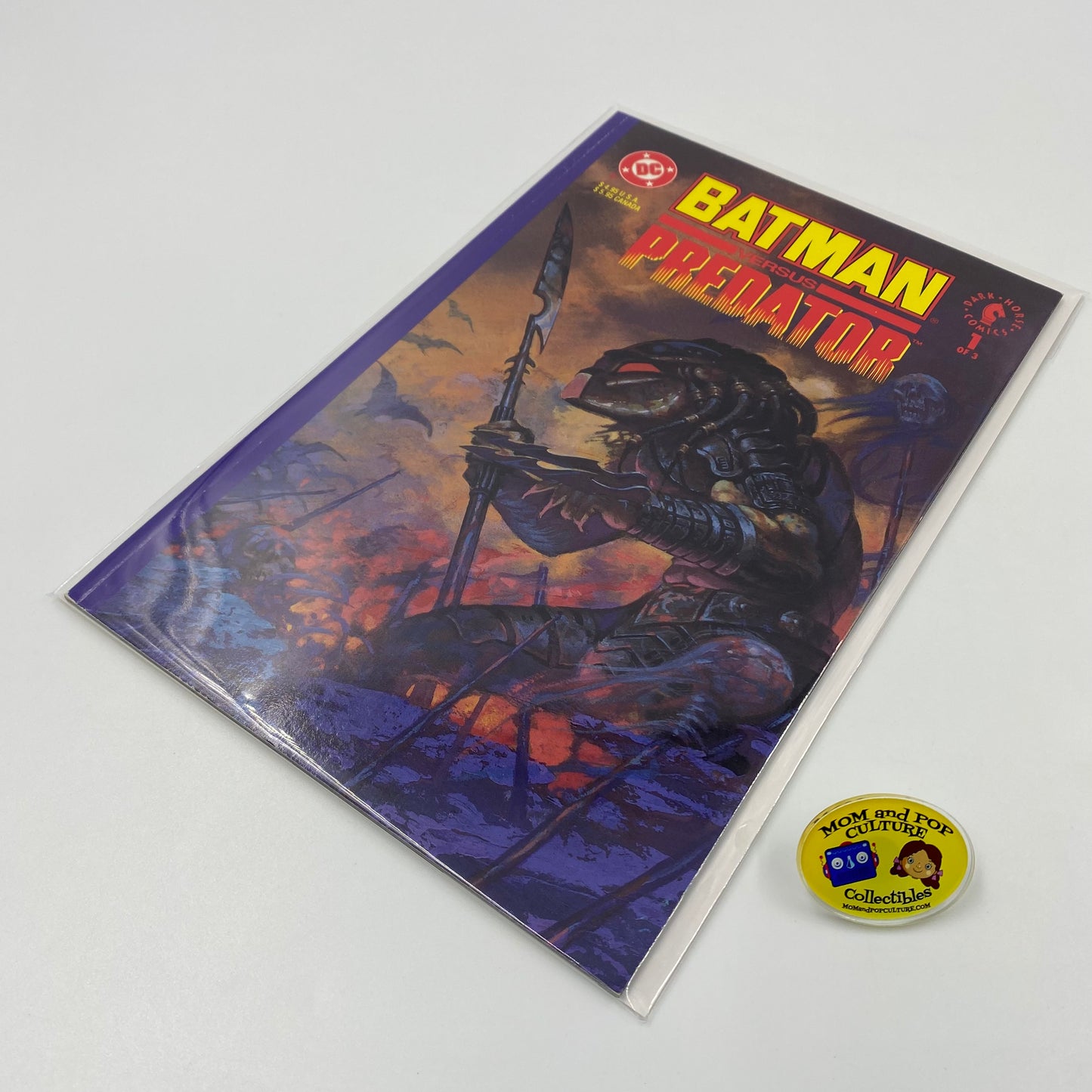 Batman VS Predator #1B (1991) DC & Dark Horse (VF-)