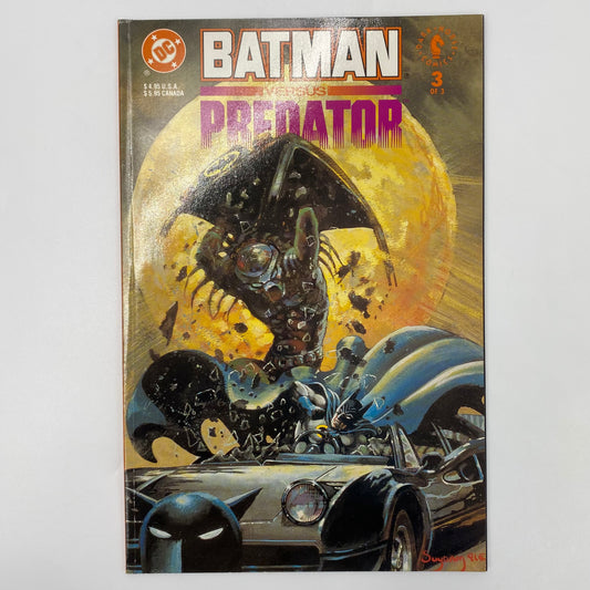 Batman VS Predator #3A (1991) DC & Dark Horse (VF)