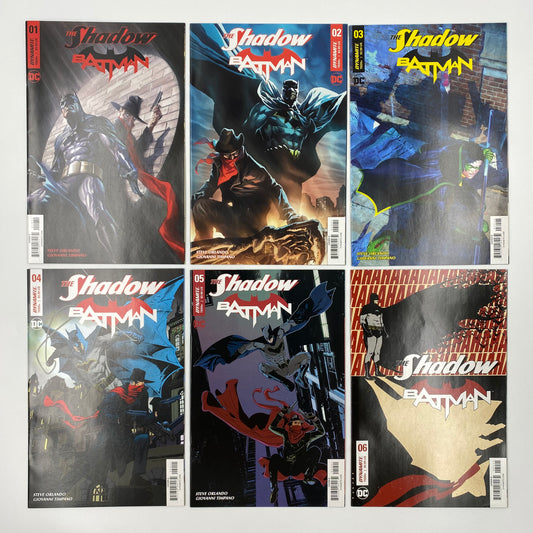 The Shadow Batman #1-6 (2017-2018) Dynamite & DC (FN+, VF, FN+, VF, FN+, )