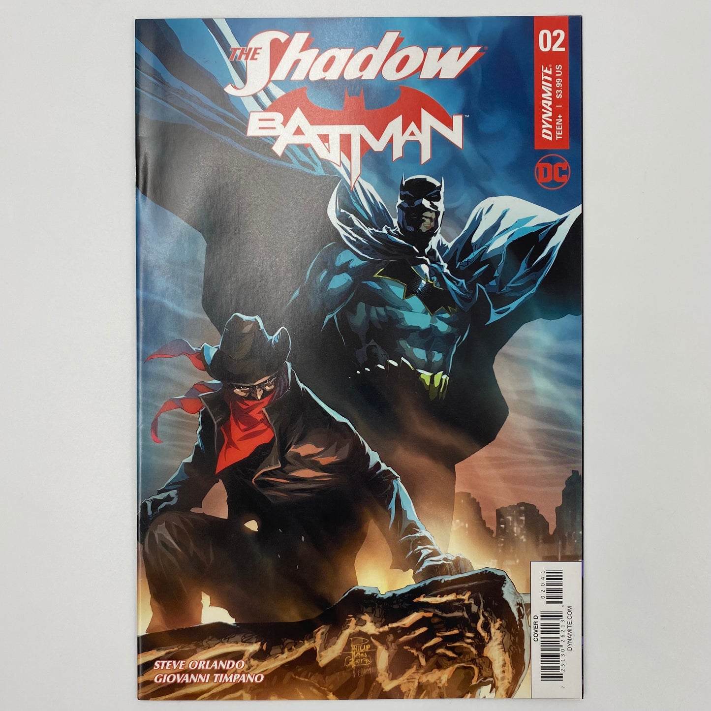 The Shadow Batman #1-6 (2017-2018) Dynamite & DC (FN+, VF, FN+, VF, FN+, )