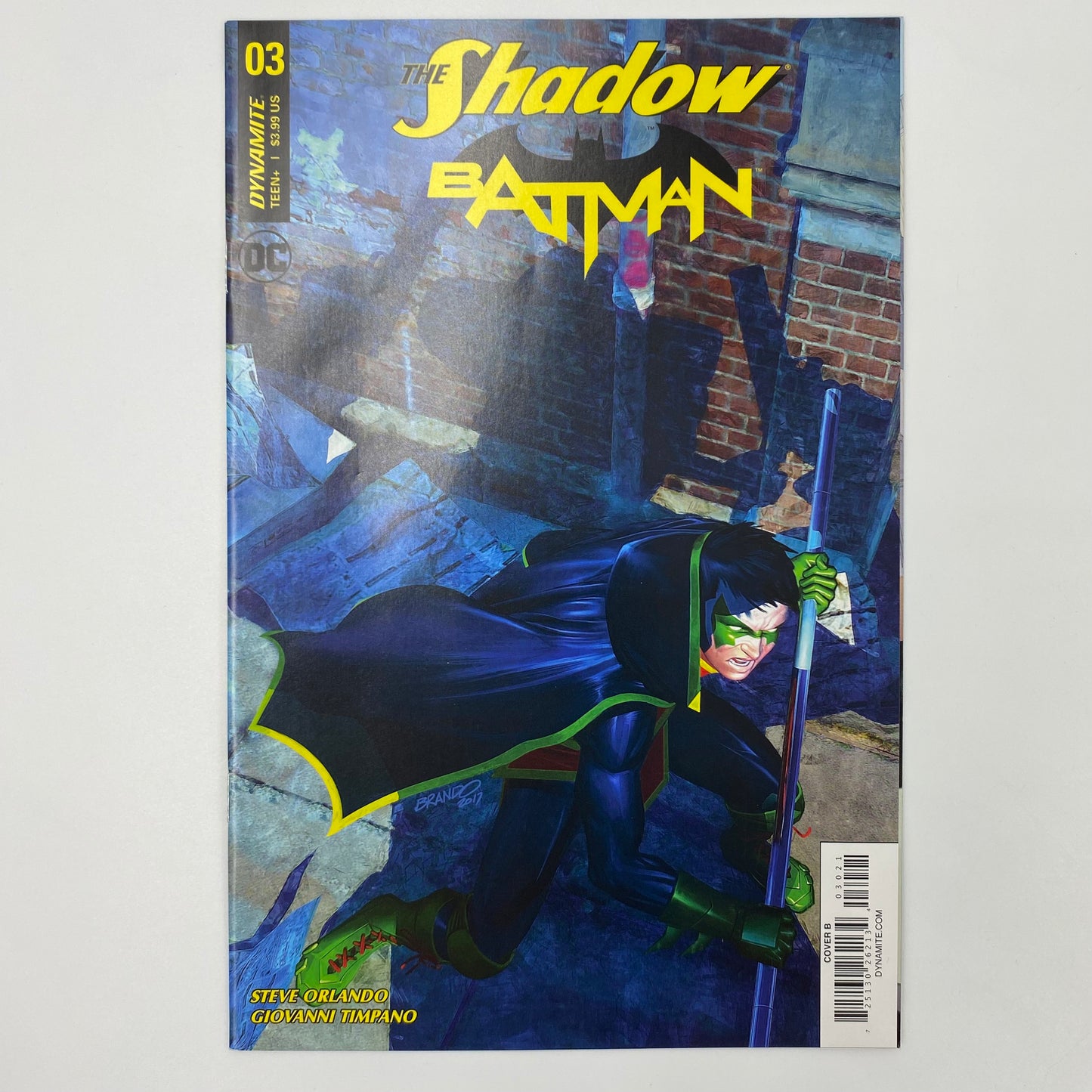 The Shadow Batman #1-6 (2017-2018) Dynamite & DC (FN+, VF, FN+, VF, FN+, )