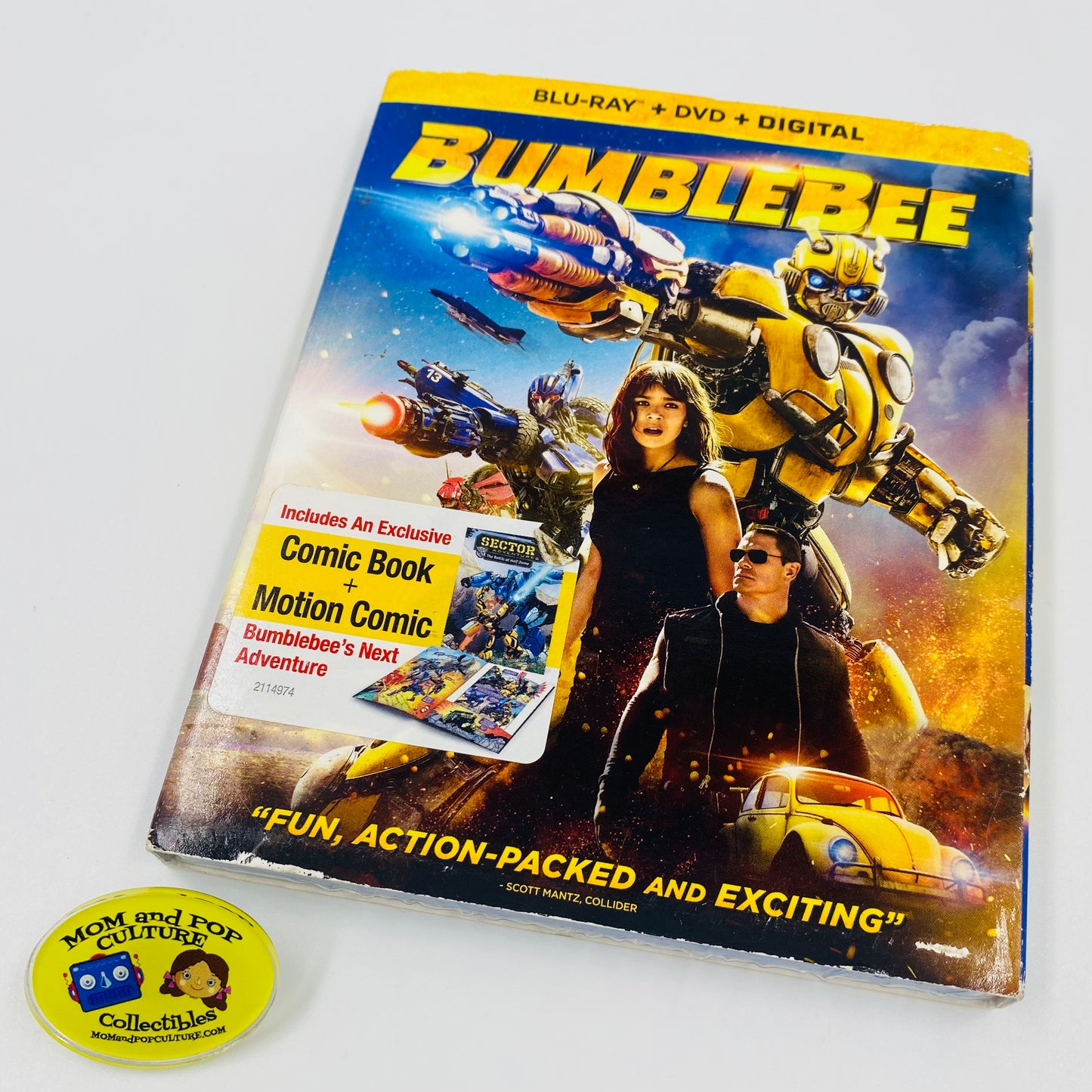 Bumblebee sealed Blu-Ray + DVD + Digital (2019) Paramount