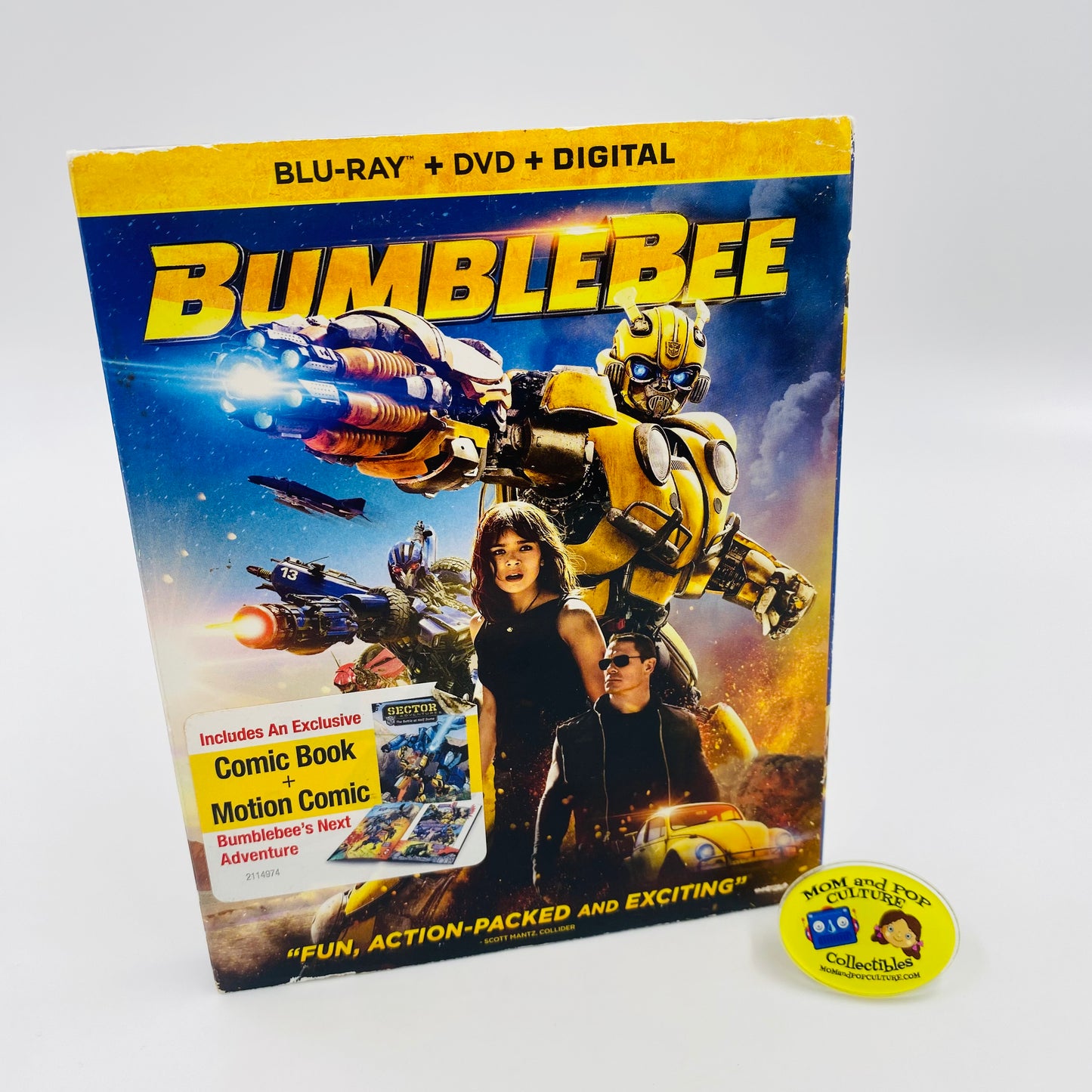 Bumblebee sealed Blu-Ray + DVD + Digital (2019) Paramount