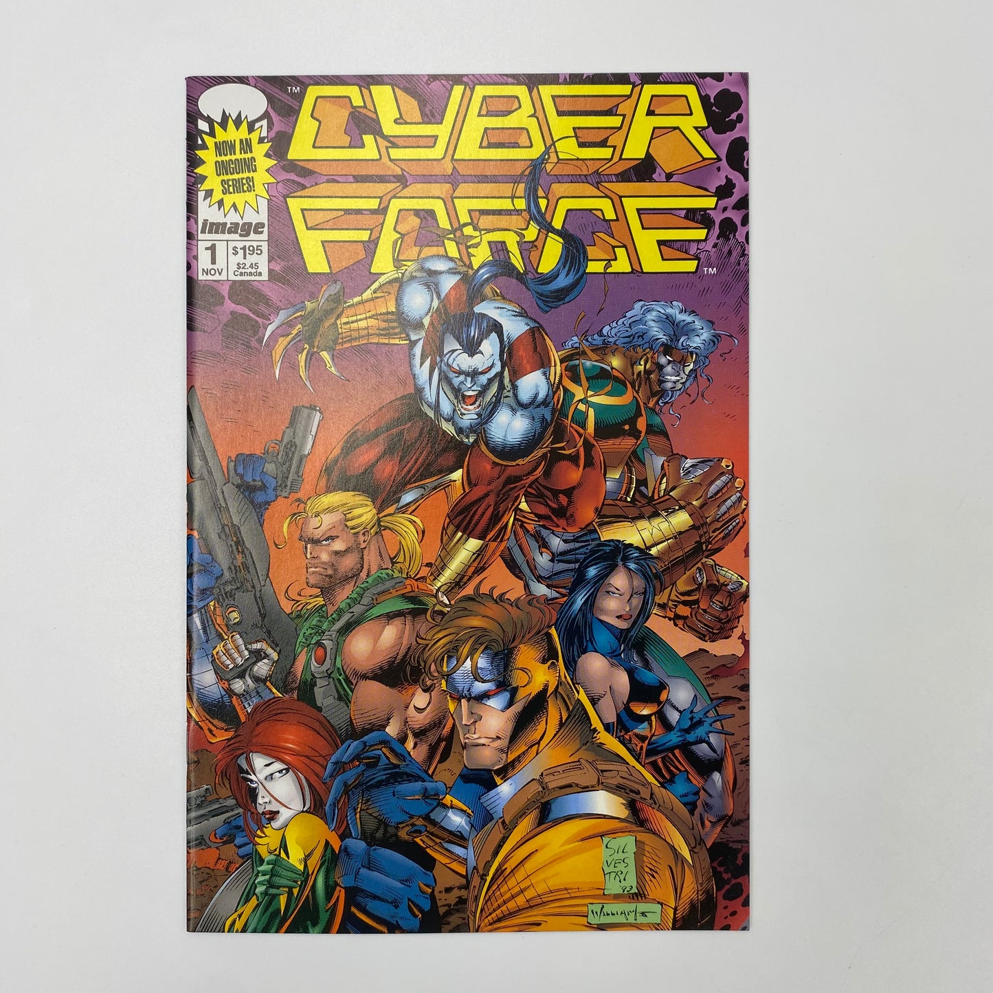 M&PC Comic Book FUN PACK: Marc Silvestri’s Cyberforce #1’s (NM, NM, VF-)