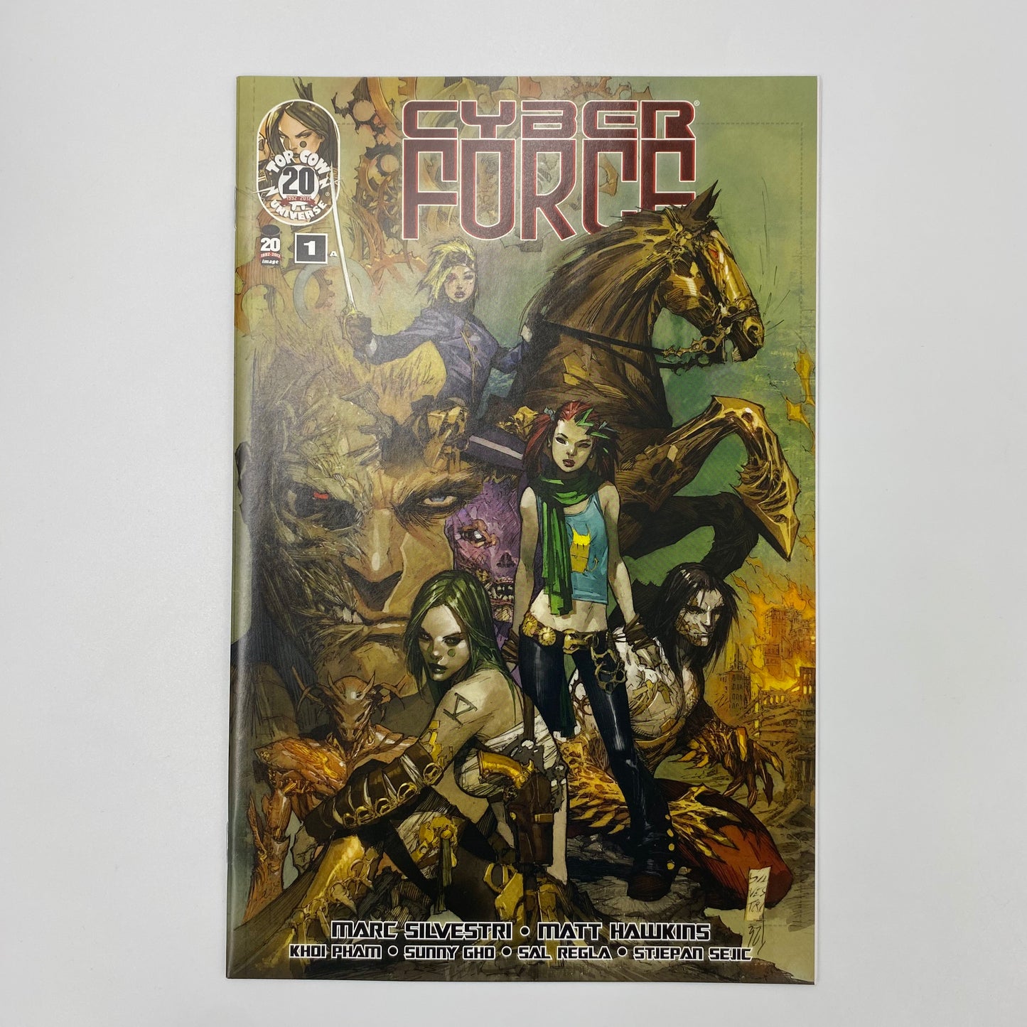 M&PC Comic Book FUN PACK: Marc Silvestri’s Cyberforce #1’s (NM, NM, VF-)