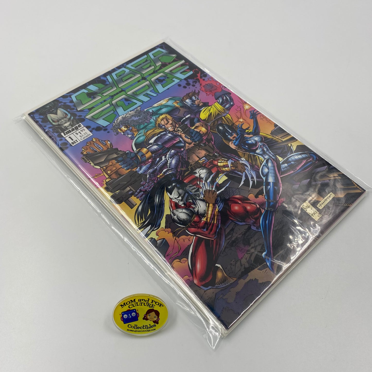 M&PC Comic Book FUN PACK: Marc Silvestri’s Cyberforce #1’s (NM, NM, VF-)